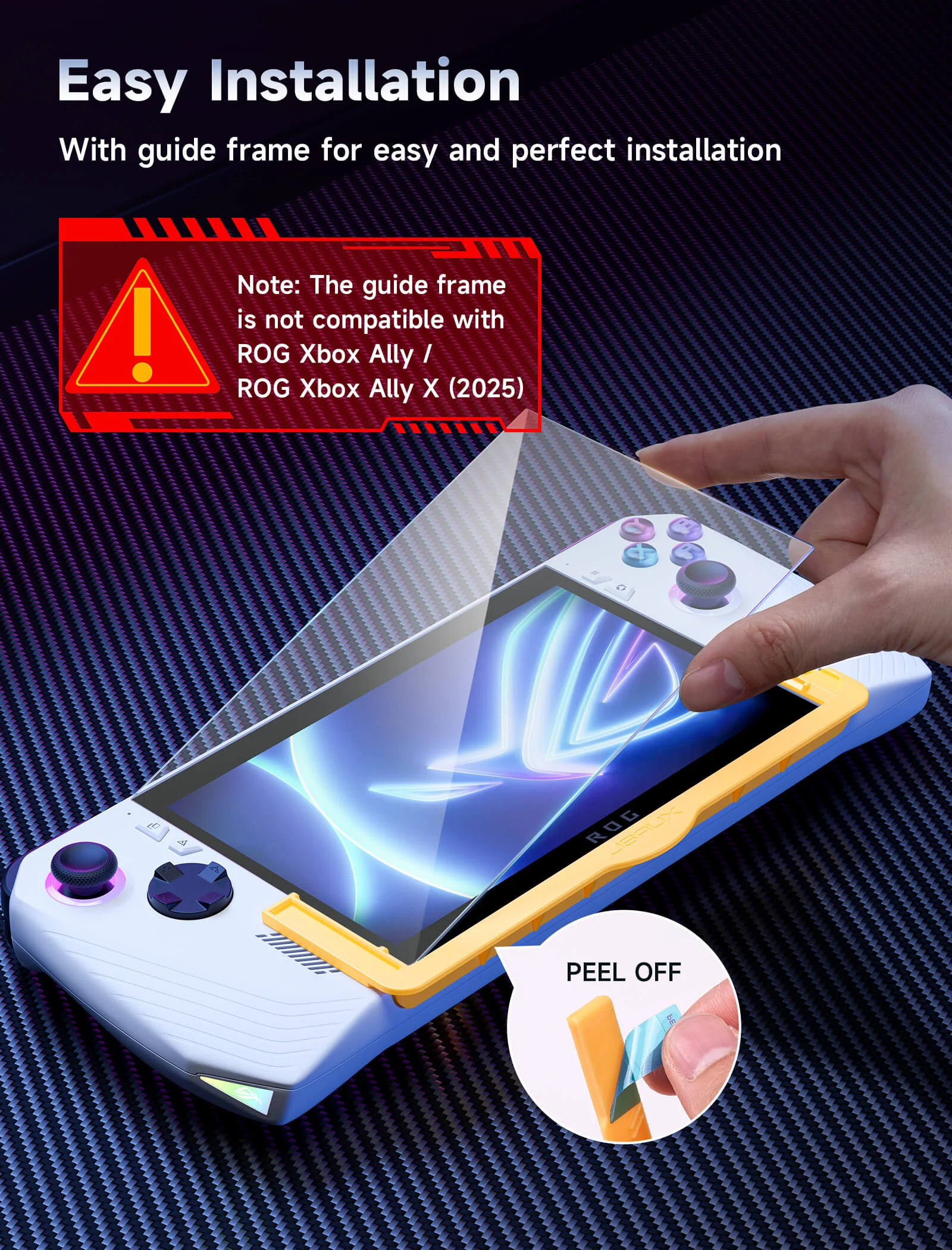 Anti-Glare Screen Protector for ROG Ally & ROG Xbox Ally Series - Image 8