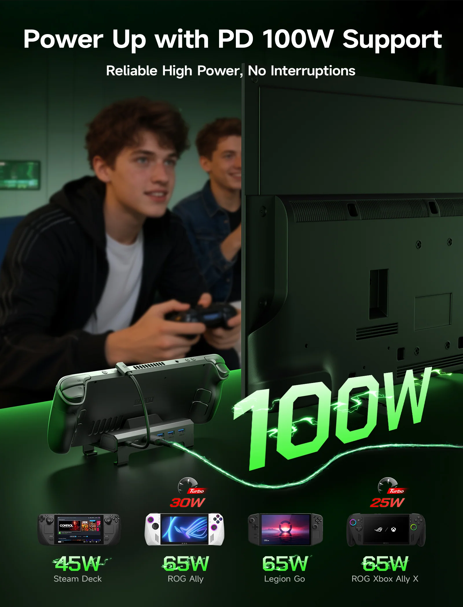 6-in-1 Docking Station for ROG Xbox Ally X & ROG Xbox Ally - Image 4
