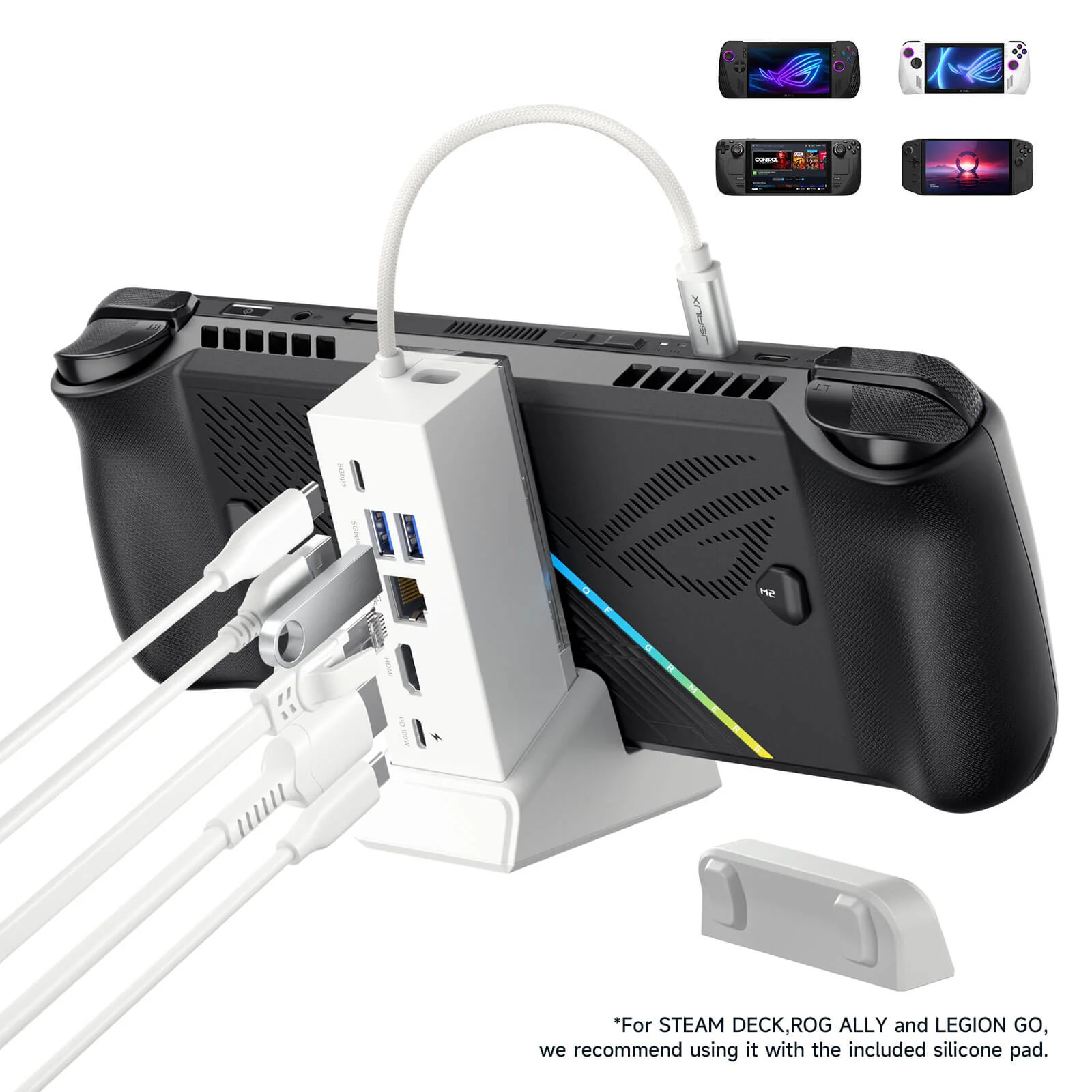 6-in-1 Multifunctional Docking Station - Image 40