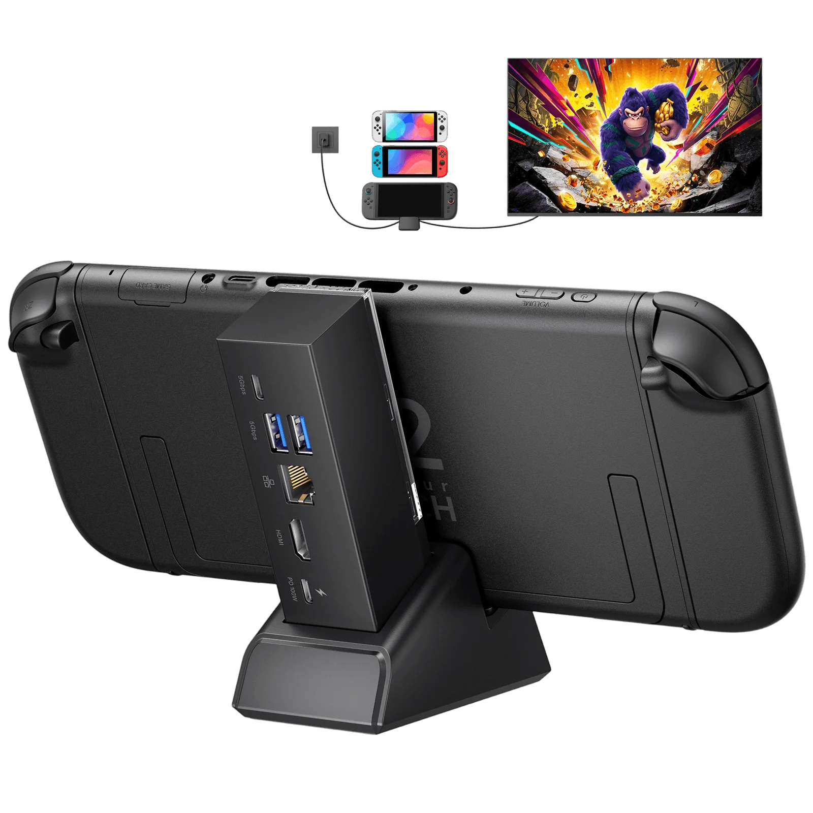 7-in-1 Multifunctional Docking Station for Switch 2