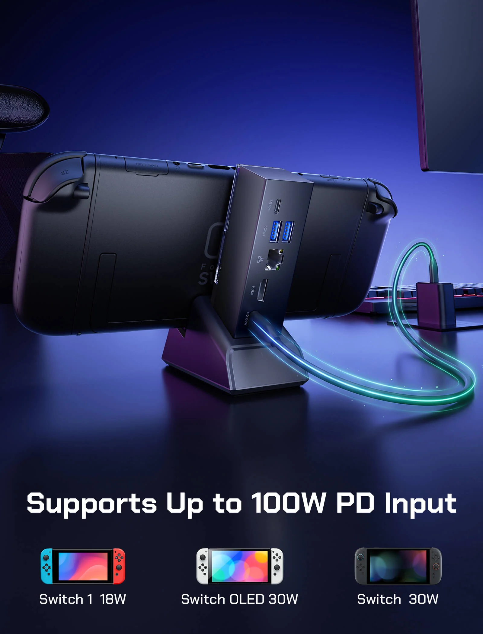 7-in-1 Multifunctional Docking Station for Switch 2 - Image 7