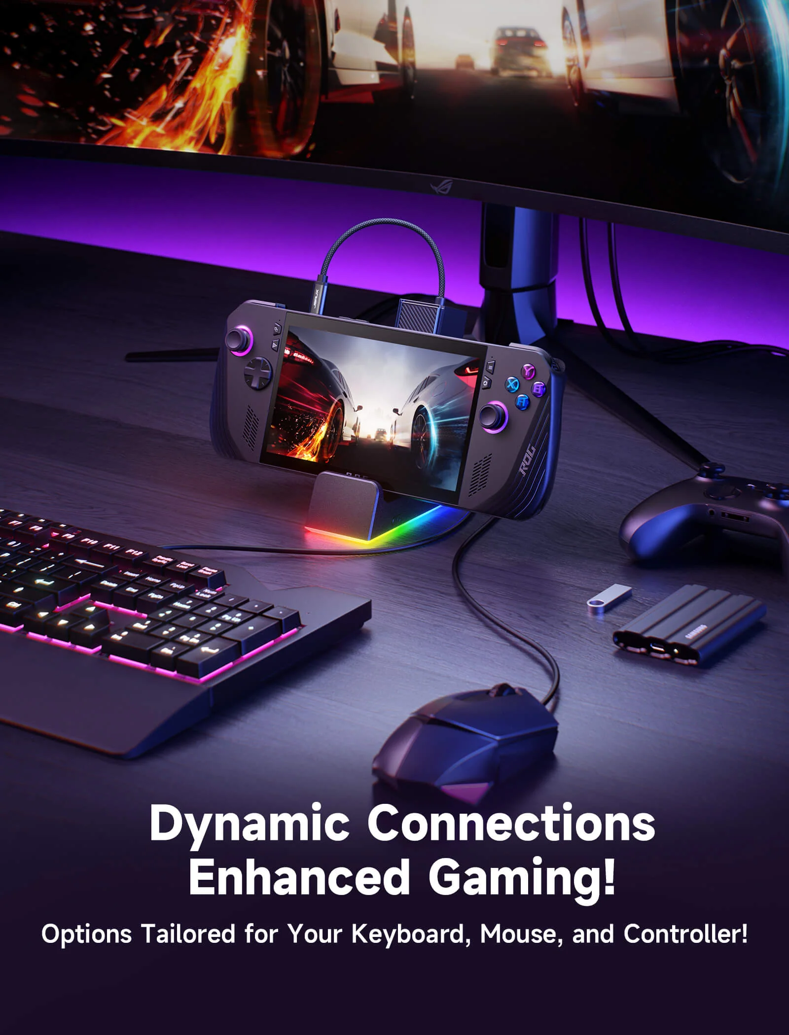 7-in-1 RGB Cooling Docking Station - Image 8
