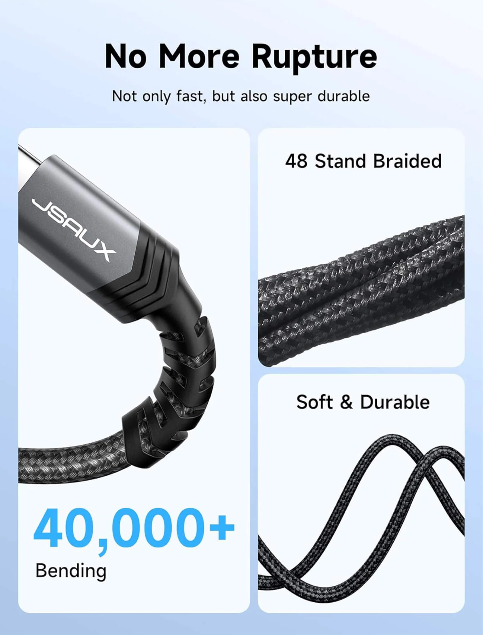 90° USB-C Right Angle Charging Cable - Image 6