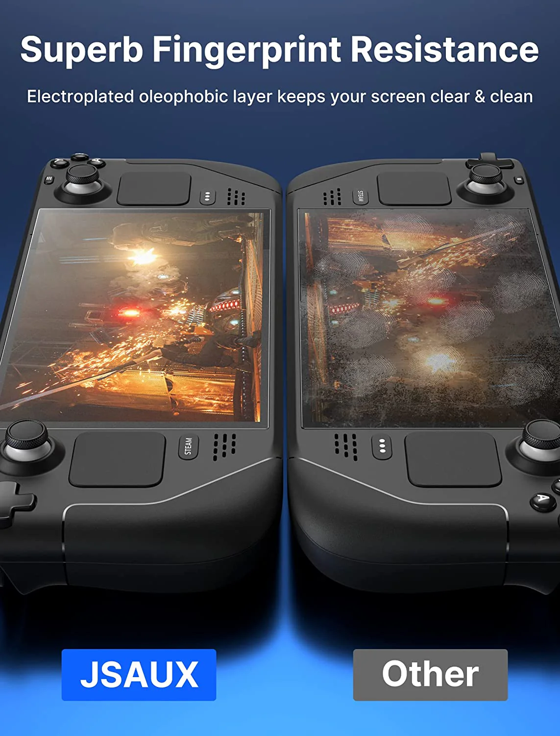 Anti-Glare Screen Protector for Steam Deck - Image 5