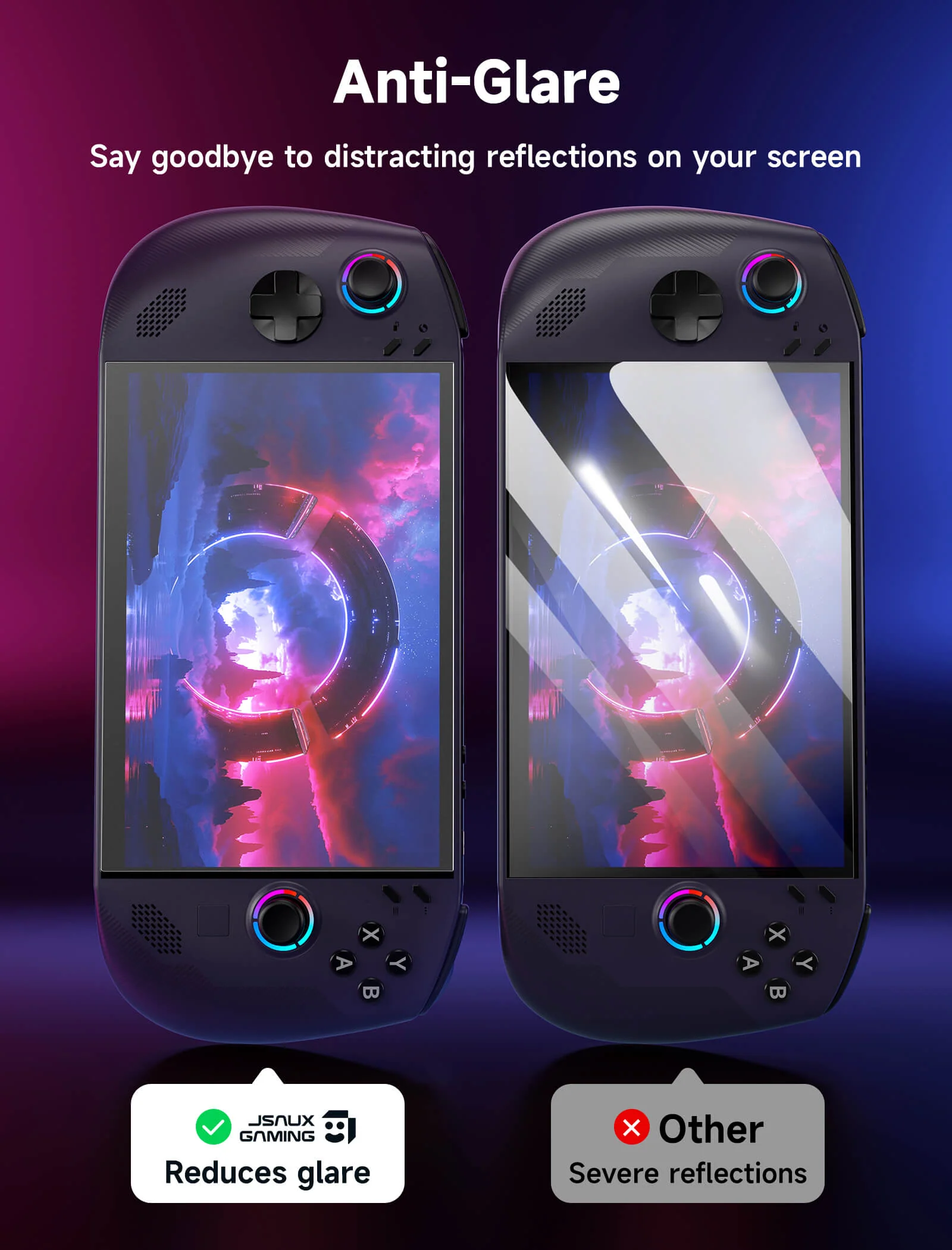 Anti-Glare Screen Protector for Legion Go 2 & Go S - Image 9