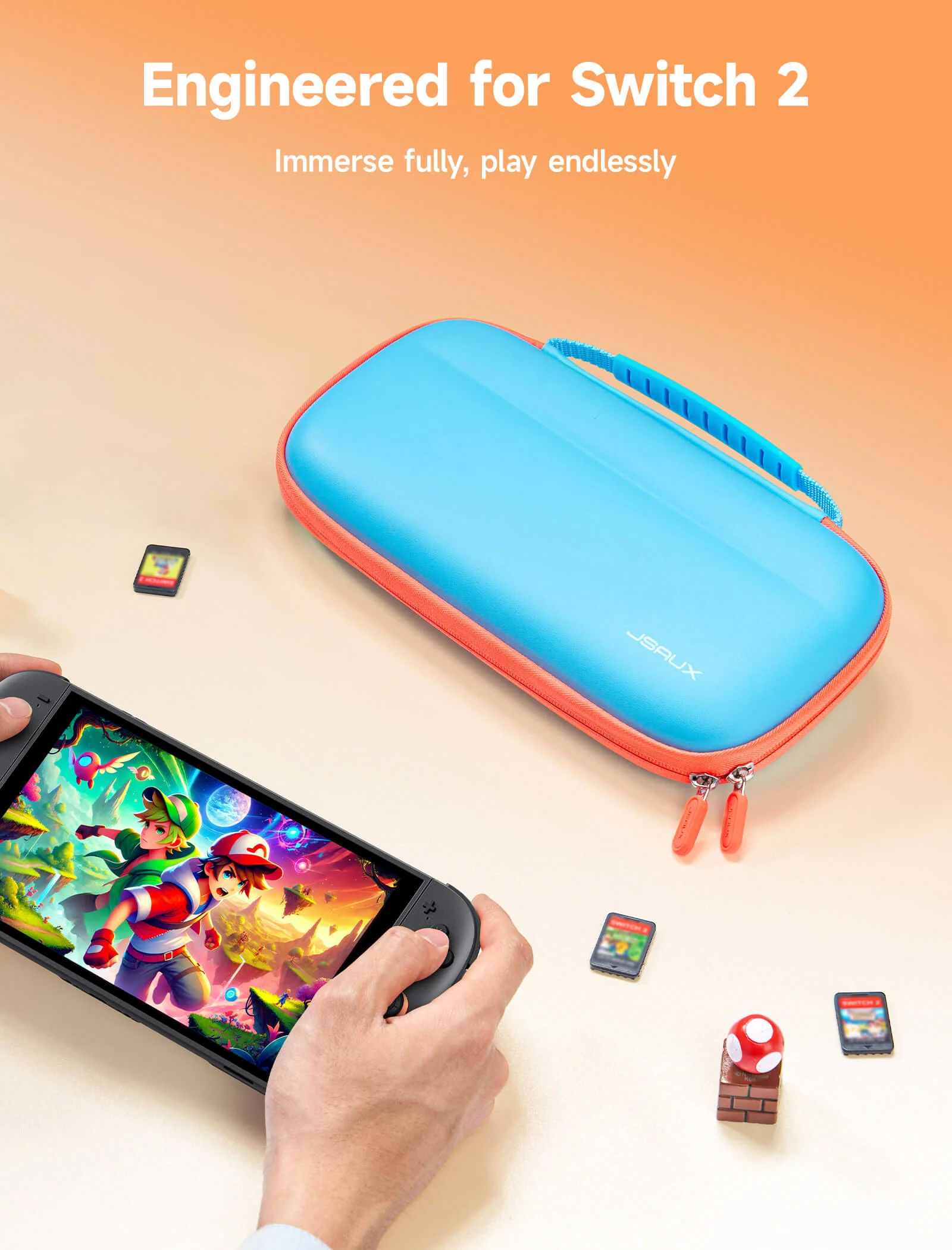 Colorful Ultra-thin Carrying Case for Switch 2 - Image 12
