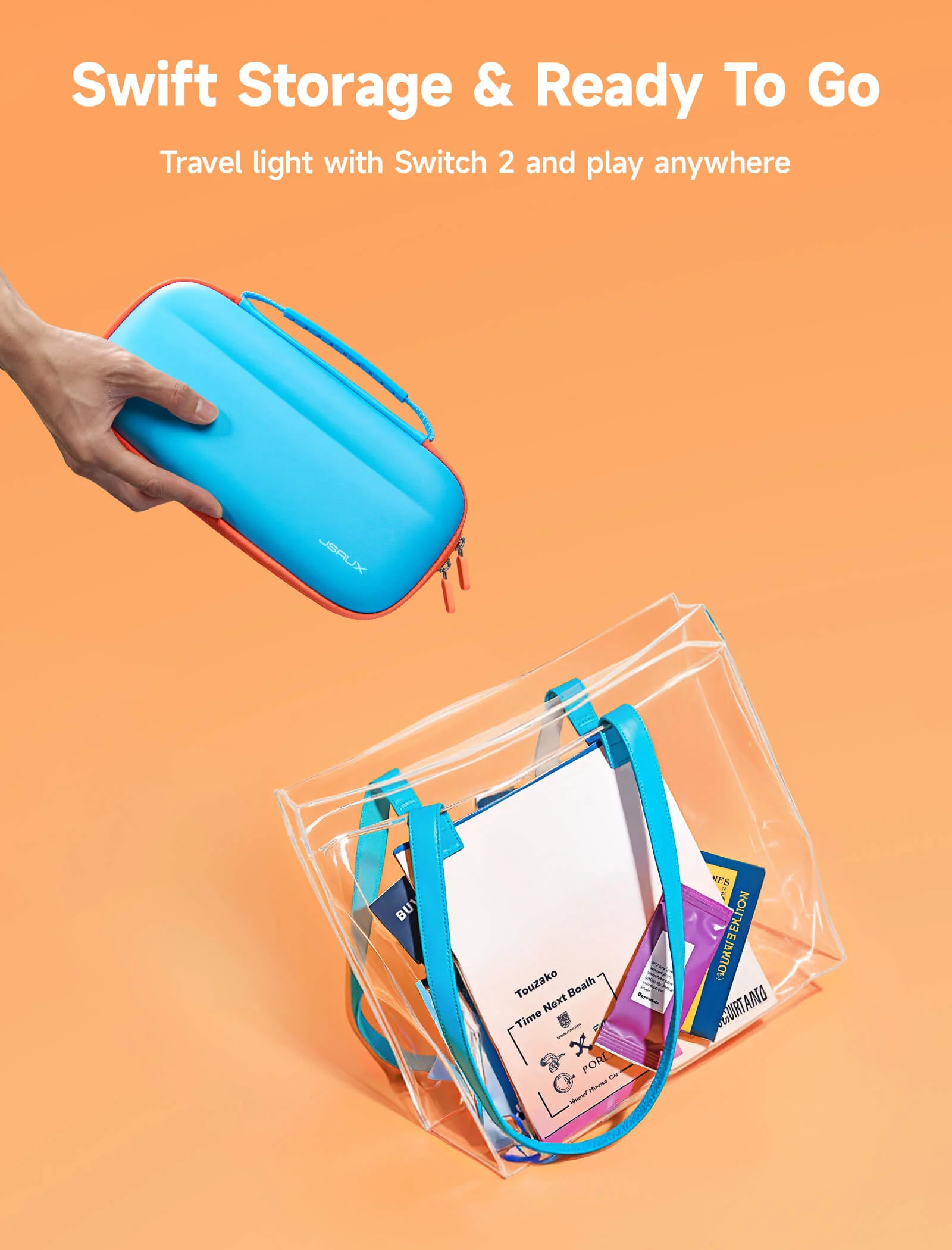 Colorful Ultra-thin Carrying Case for Switch 2 - Image 15