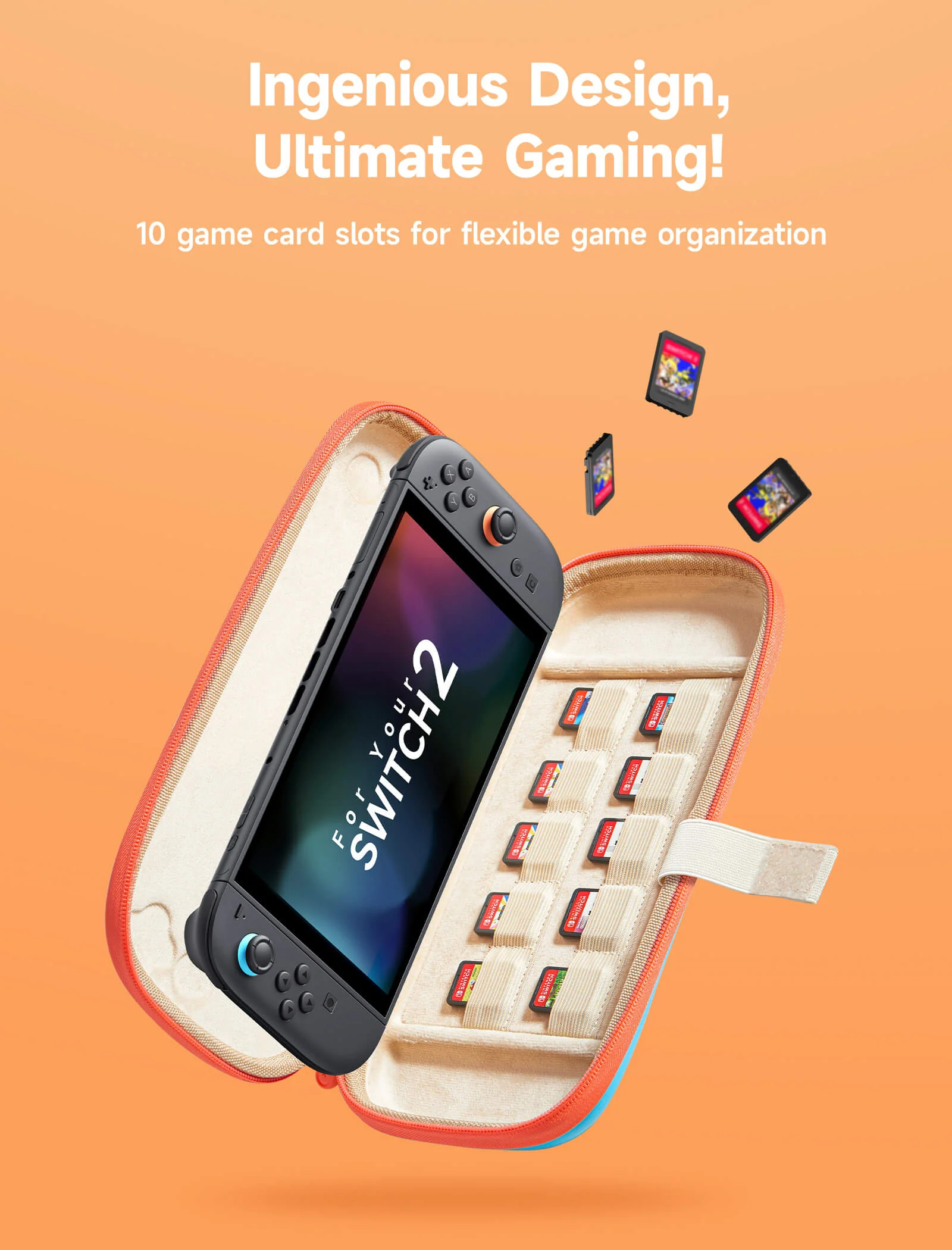 Colorful Ultra-thin Carrying Case for Switch 2 - Image 16