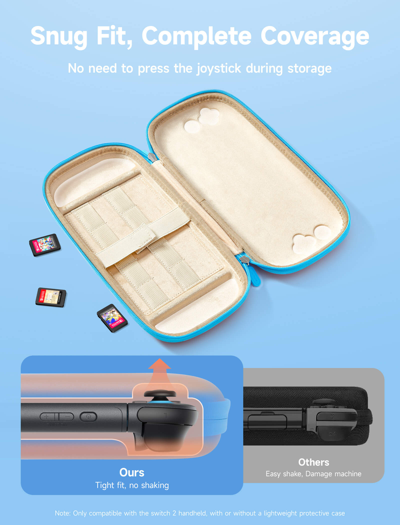 Colorful Ultra-thin Carrying Case for Switch 2 - Image 4
