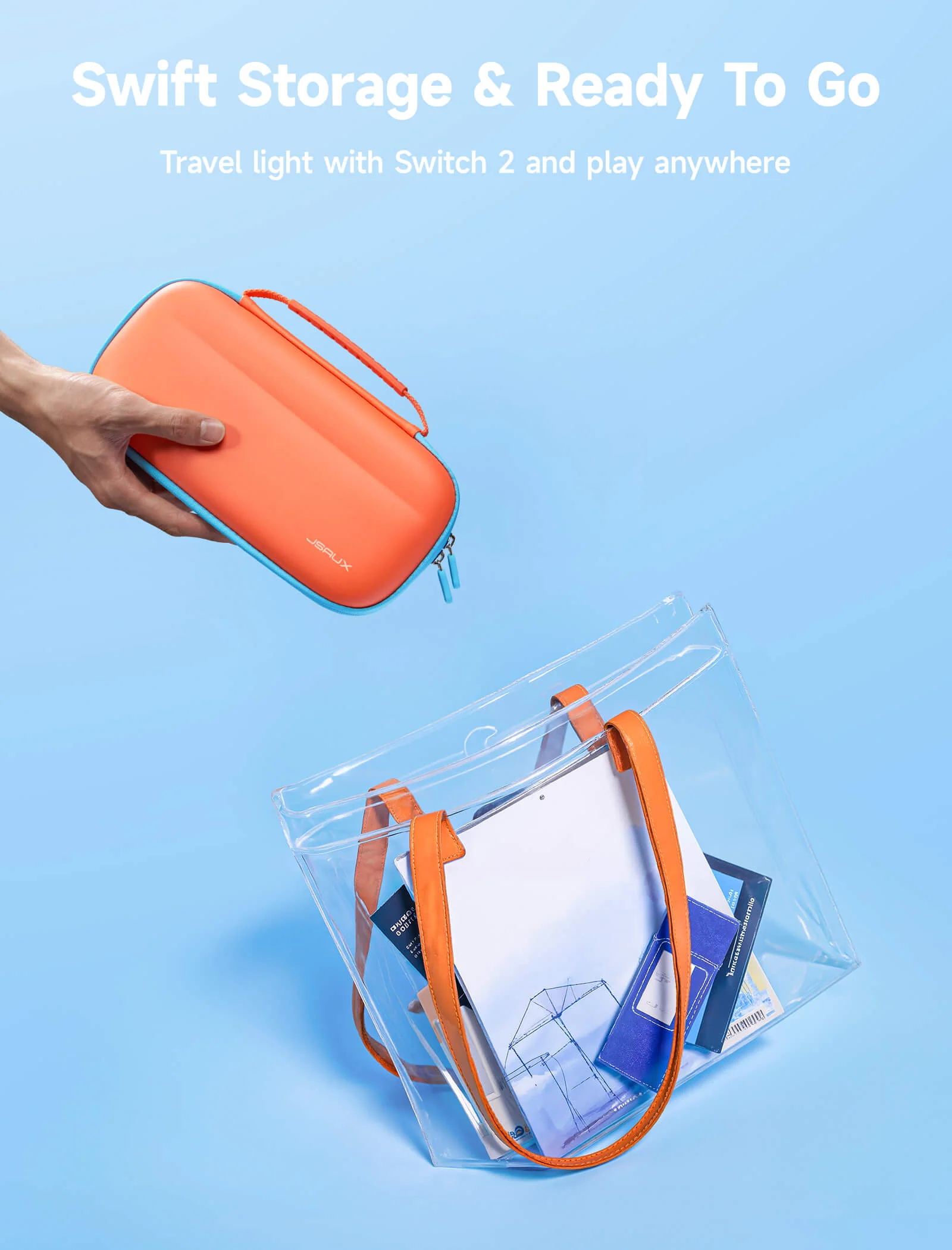 Colorful Ultra-thin Carrying Case for Switch 2 - Image 5