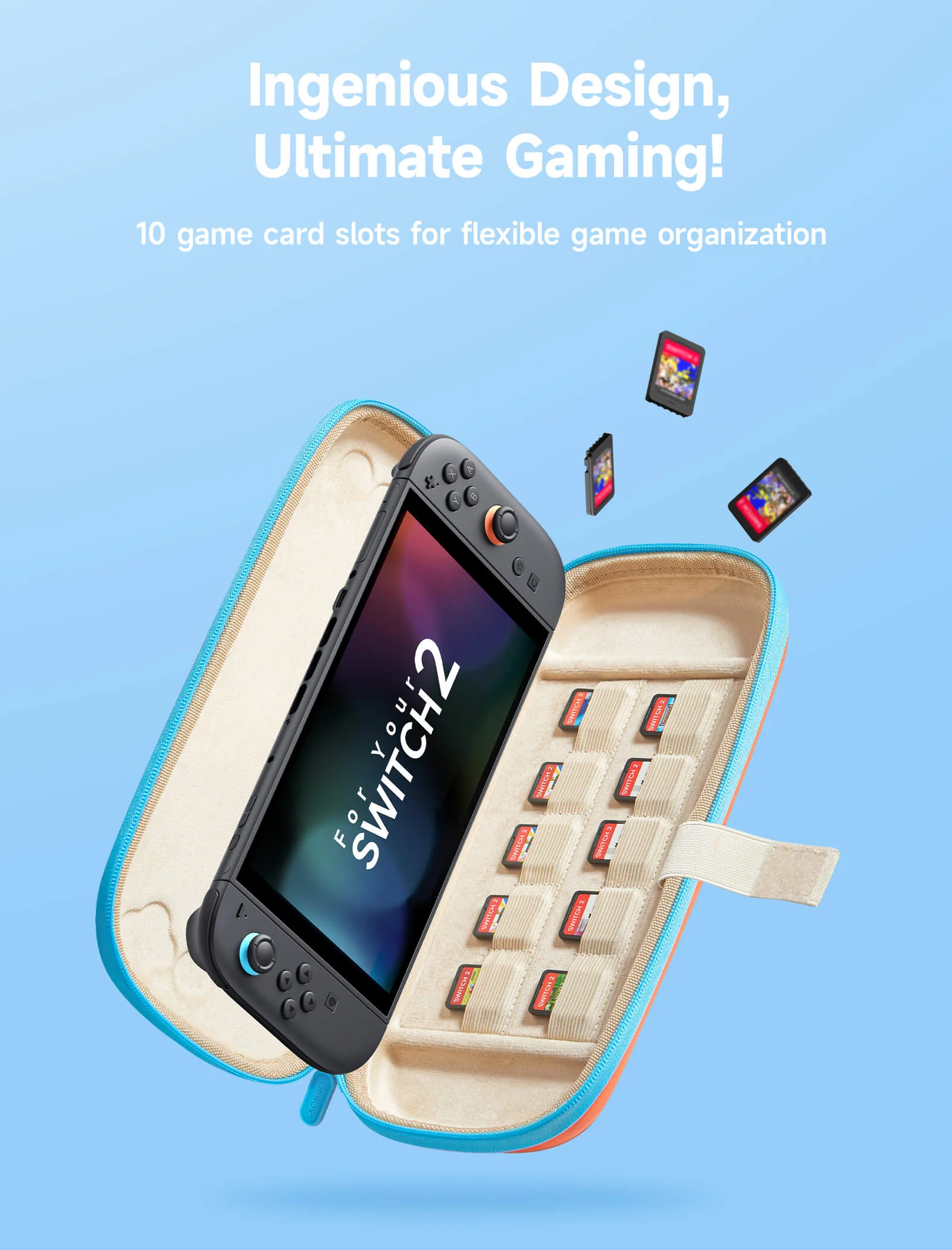 Colorful Ultra-thin Carrying Case for Switch 2 - Image 6