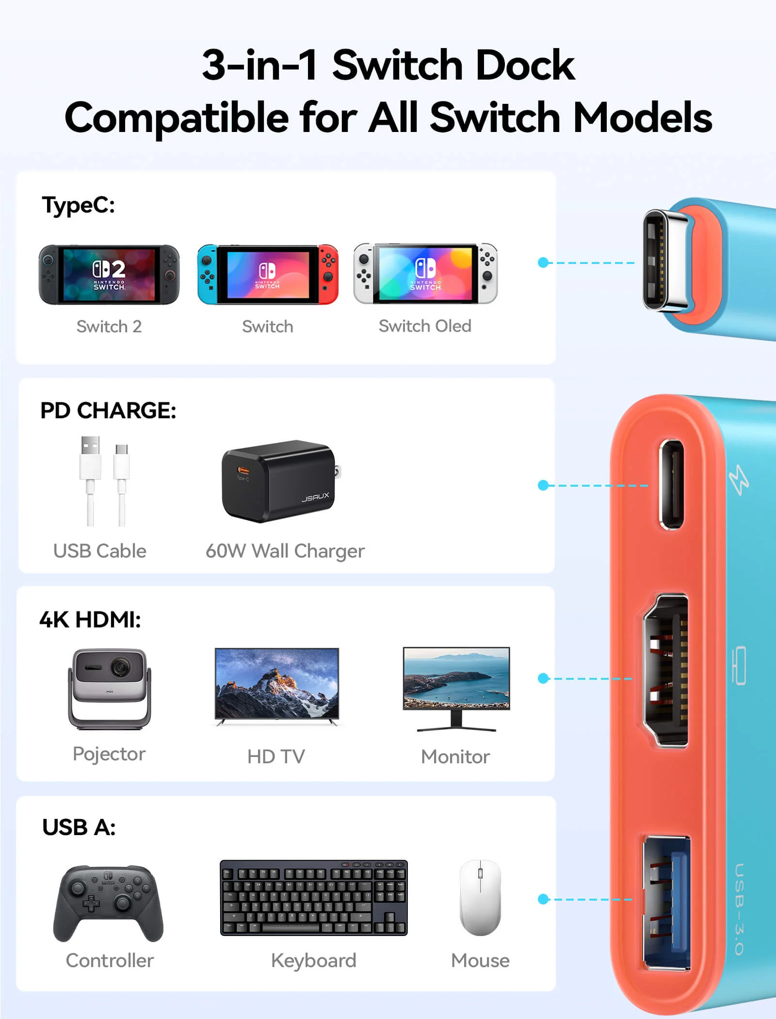 Dock Adapter for Switch 2 - Image 7