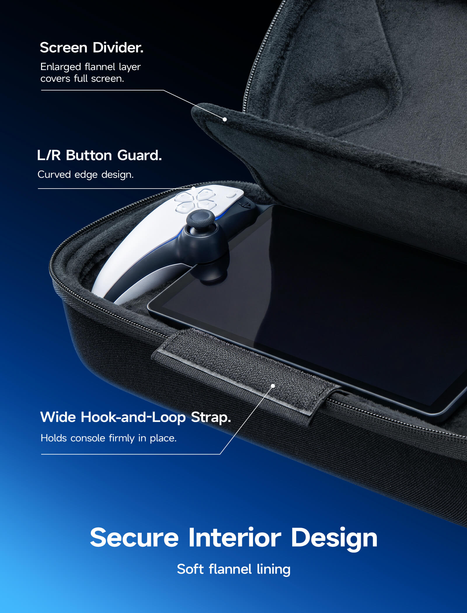Double-Decker Travel Supply Case for PlayStation Portal - Image 6