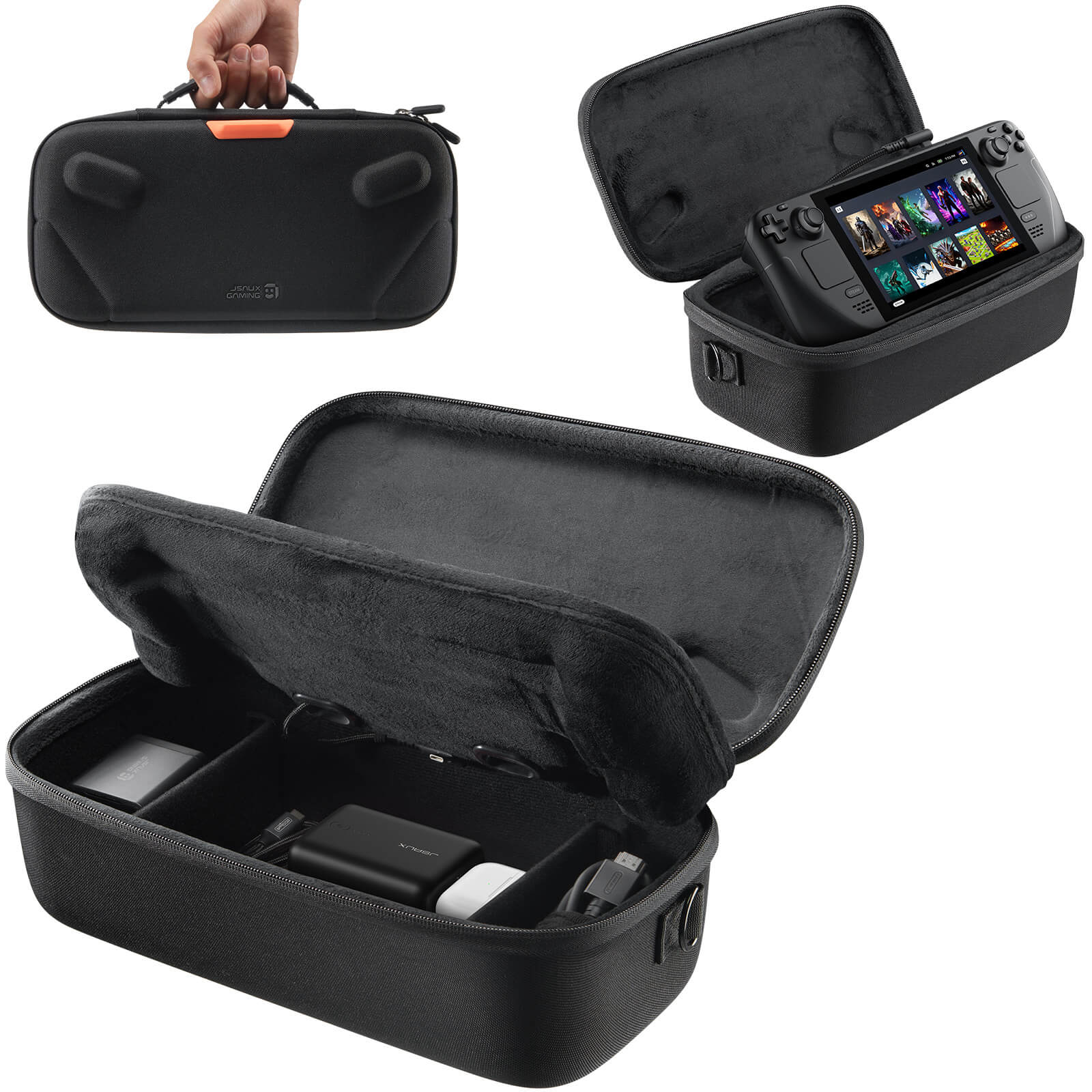 Double-Decker Travel Supply Case for Steam Deck LCD & OLED - Image 9