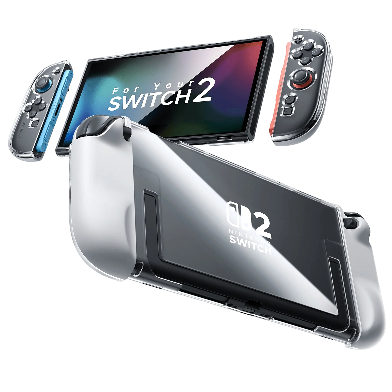 Ergonomic Full-Cover Case Set for Switch 2