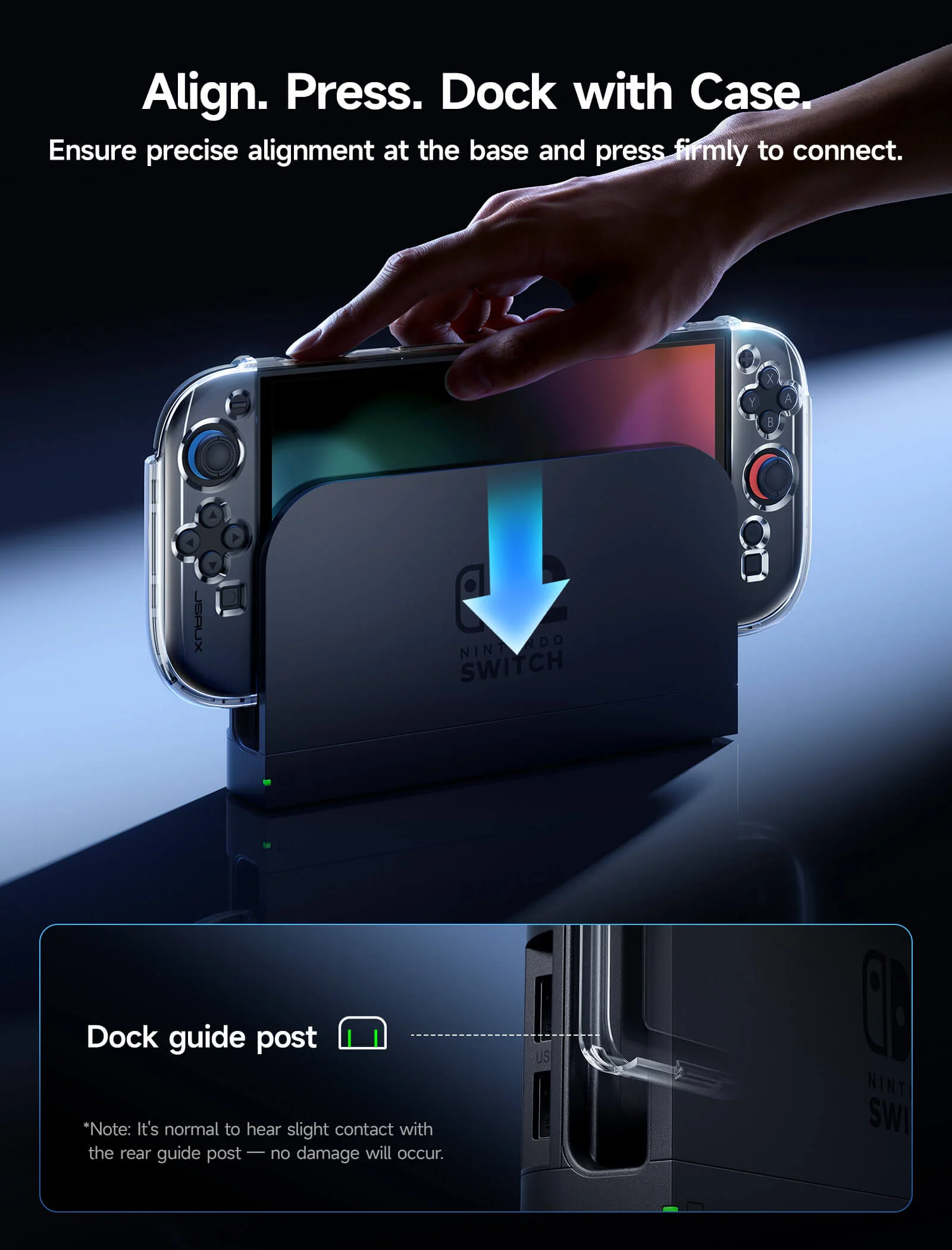 Ergonomic Full-Cover Case Set for Switch 2 - Image 4