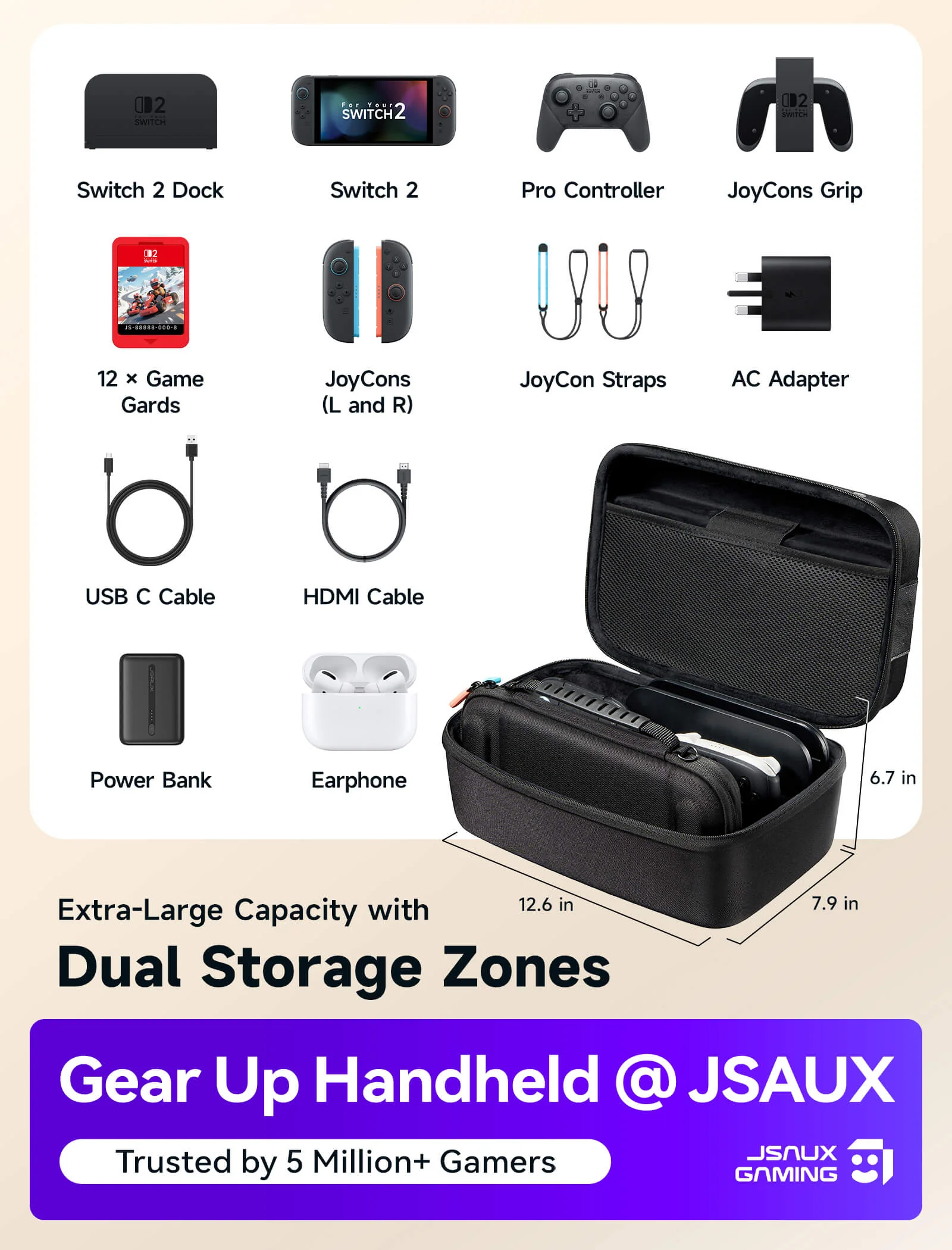 FlexForm Series | All-in-One Modular Case for Switch 2 - Image 3