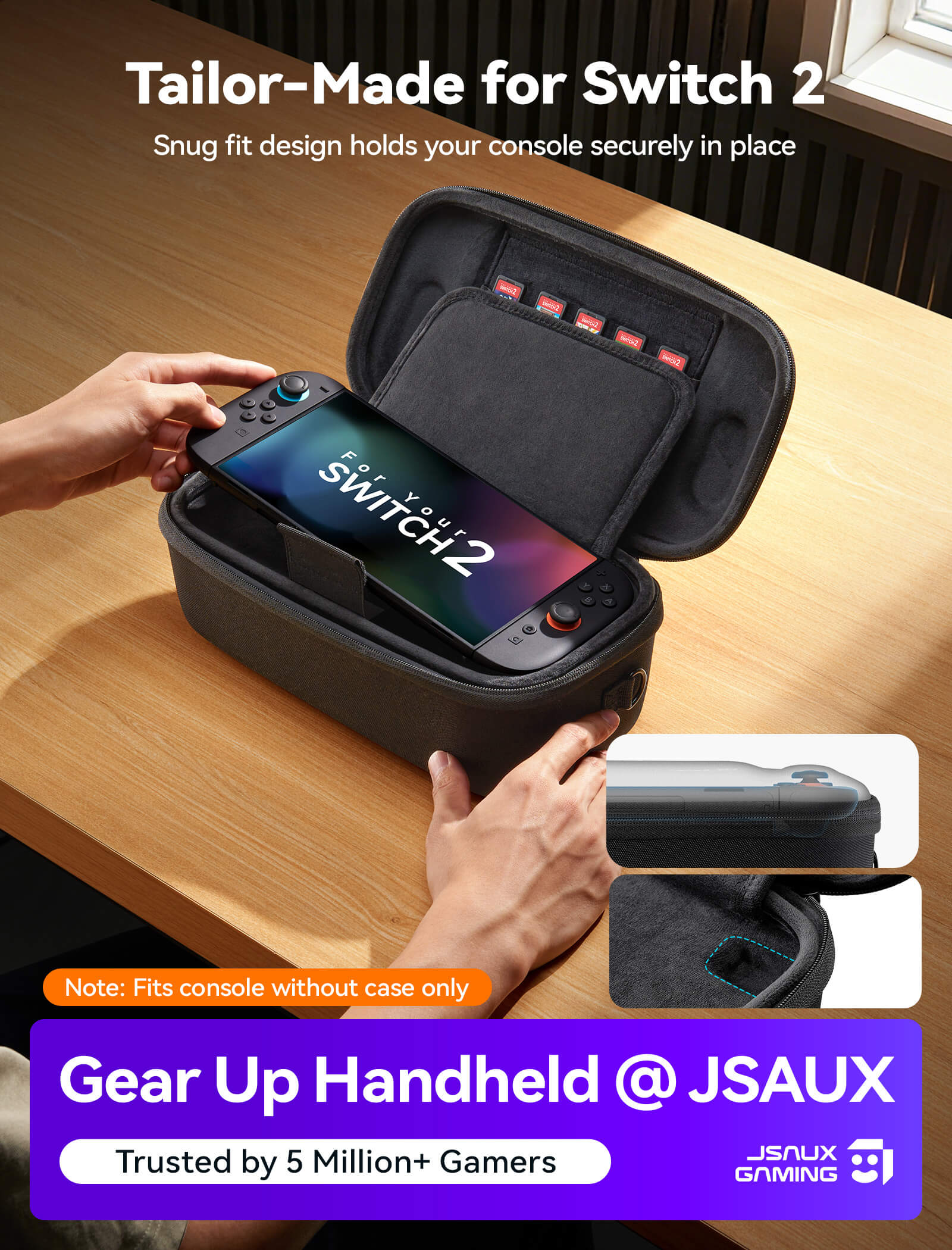 FlexForm Series | Double-decker Travel Case for Switch 2 - Image 2