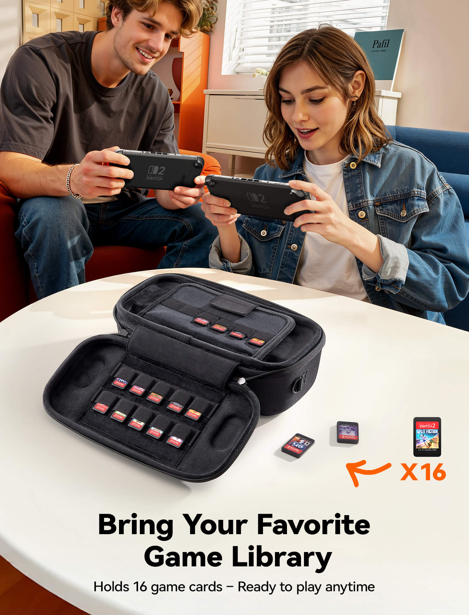 FlexForm Series | Double-decker Travel Case for Switch 2 - Image 7