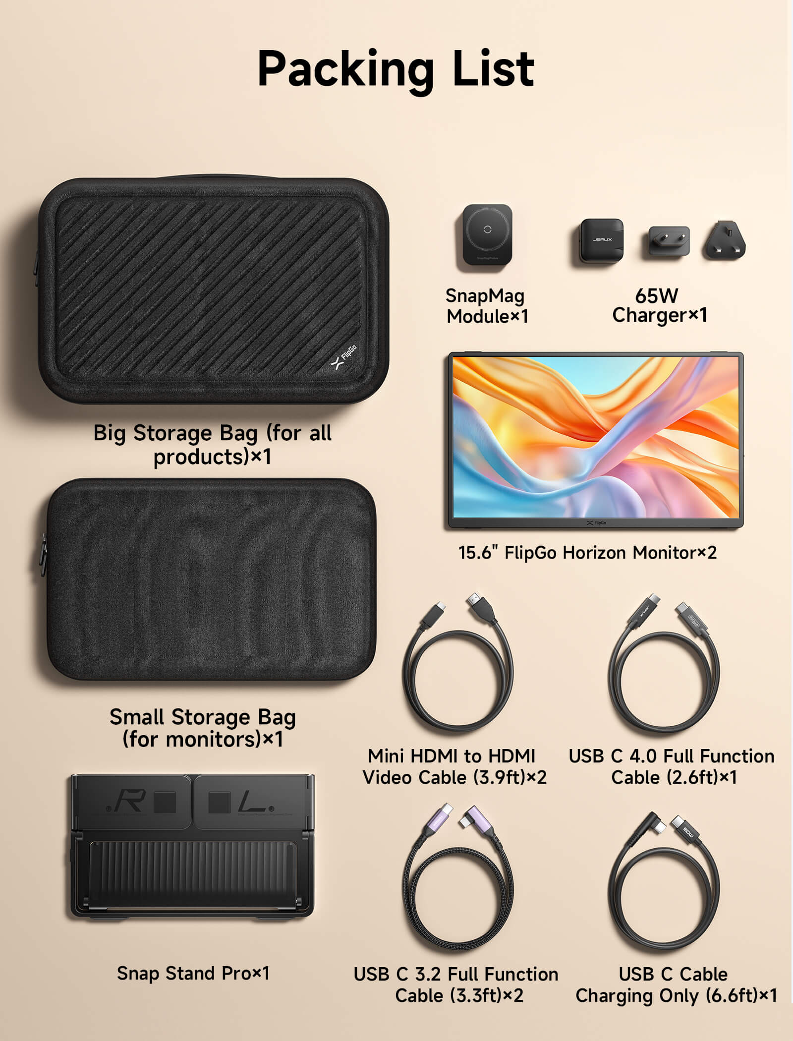 FlipGo Horizon Snap-On Tri-screens - Image 10