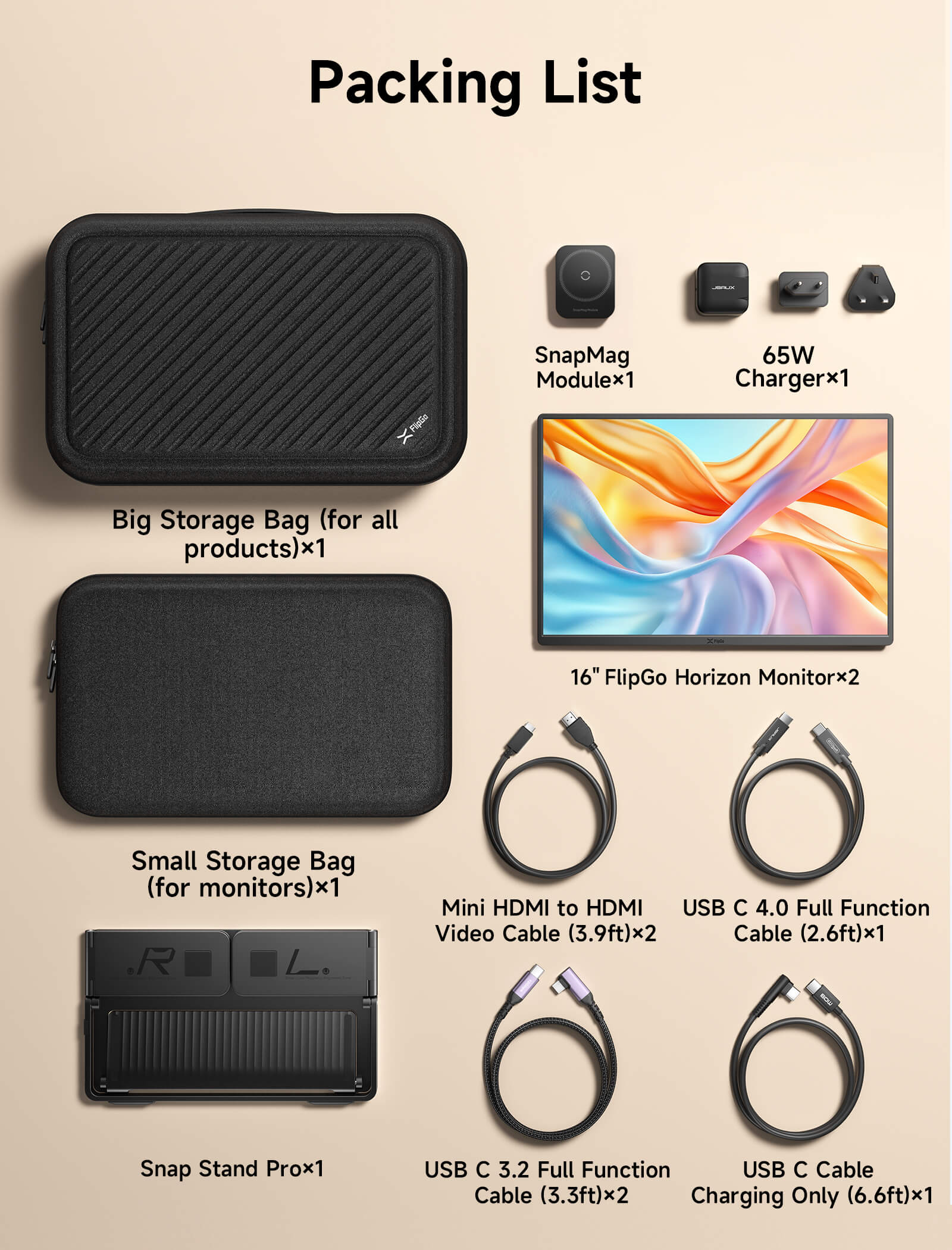 FlipGo Horizon Snap-On Tri-screens - Image 20