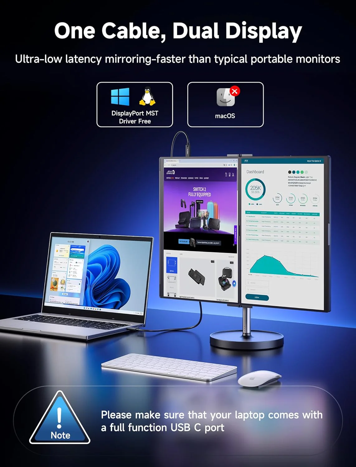 FlipGo Portable Dual Monitor - Image 20