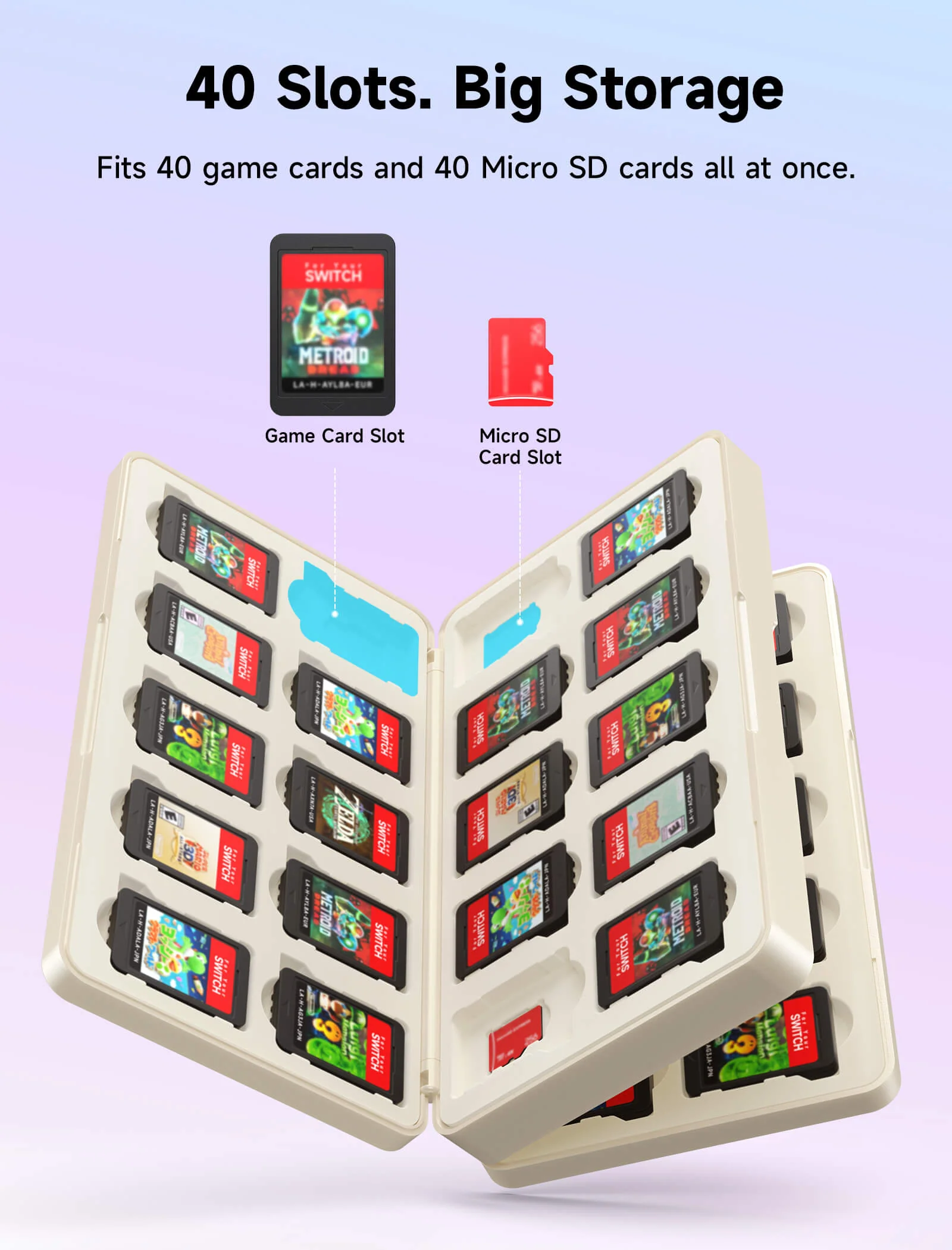 Game Card Case 40 for Switch 2 - Image 9