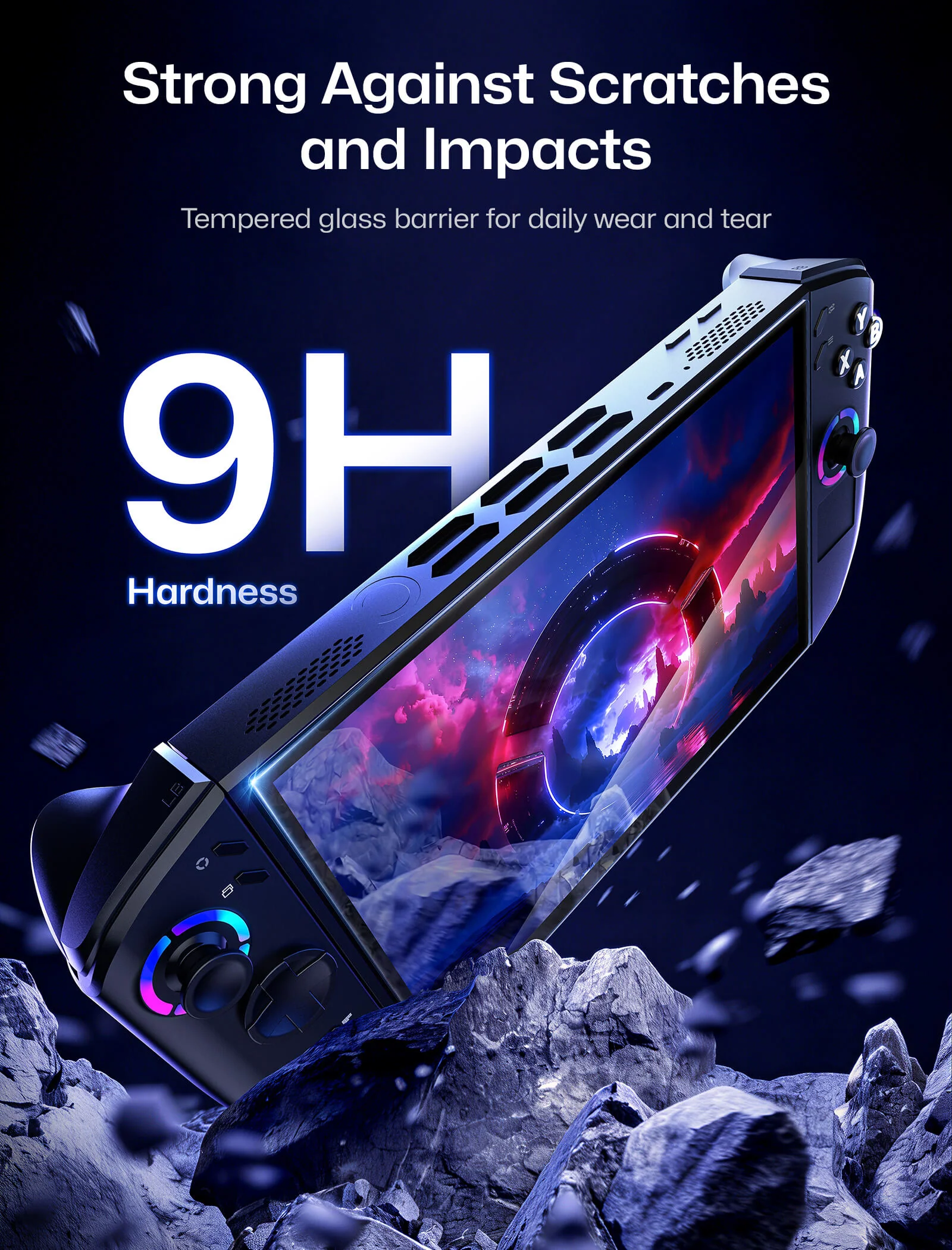 HD Tempered Glass Screen Protector for Legion Go 2 & Go S - Image 5