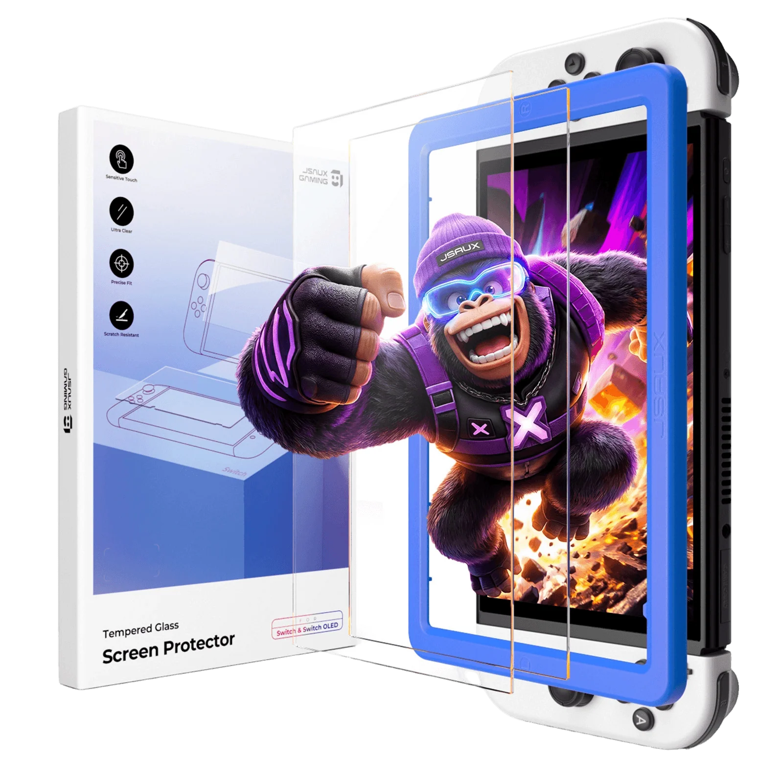 HD Tempered Glass Screen Protector for Switch Series - Image 17