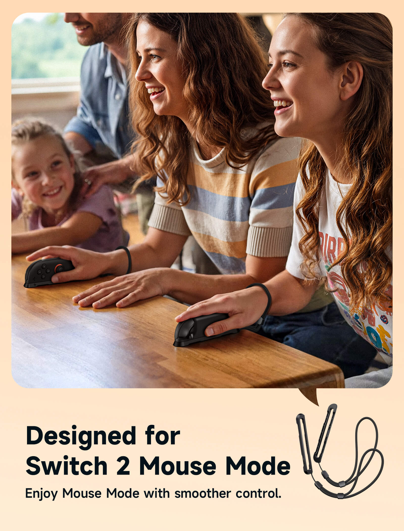 Joy-Con Mouse Mode Wrist Strap for Switch 2 - Image 2