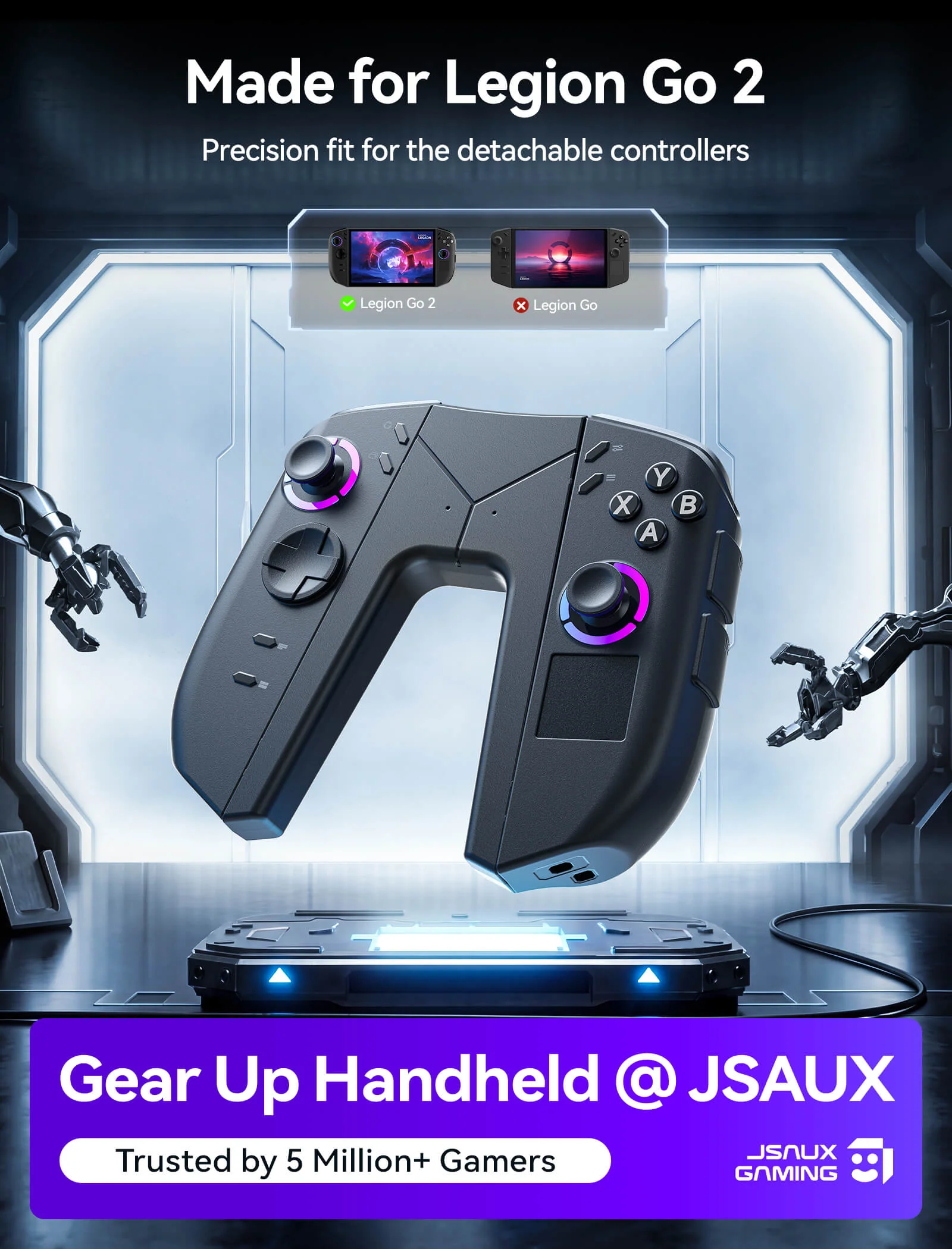 JoyVerse | Charging Grip for Legion Go 2 - Image 2