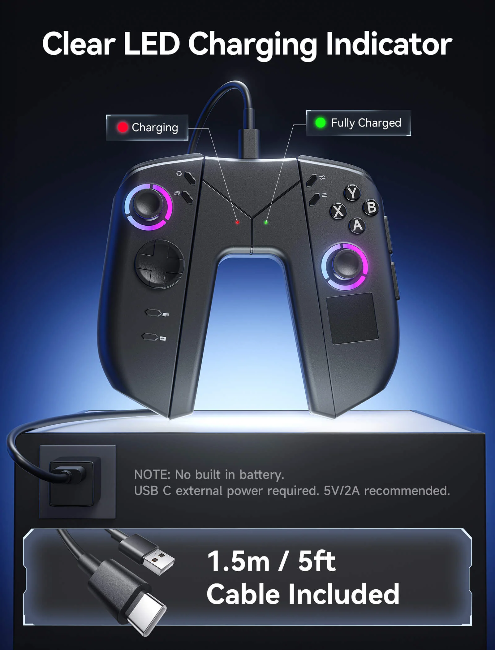 JoyVerse | Charging Grip for Legion Go 2 - Image 6