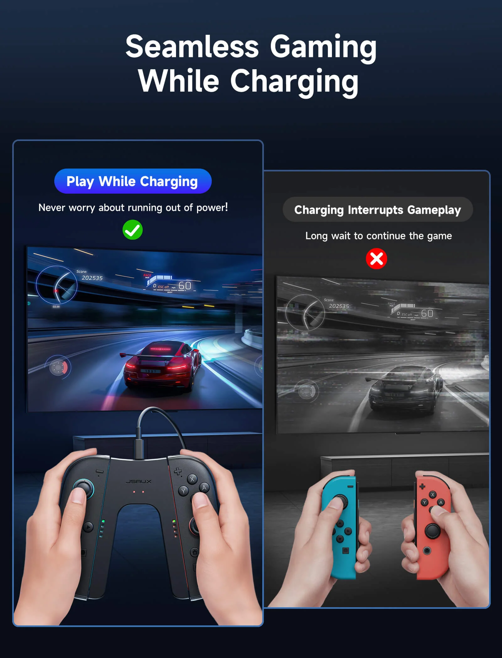 JoyVerse | Dual Joy-Con Grip for Switch 2 - Image 11