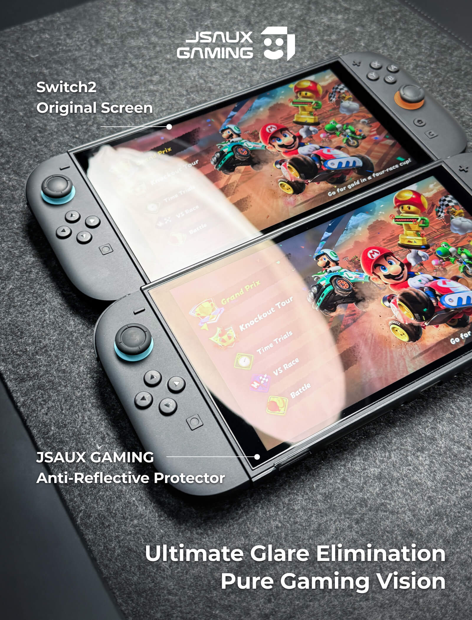 Obsidian AR Screen Protector for Switch 2 - Image 8
