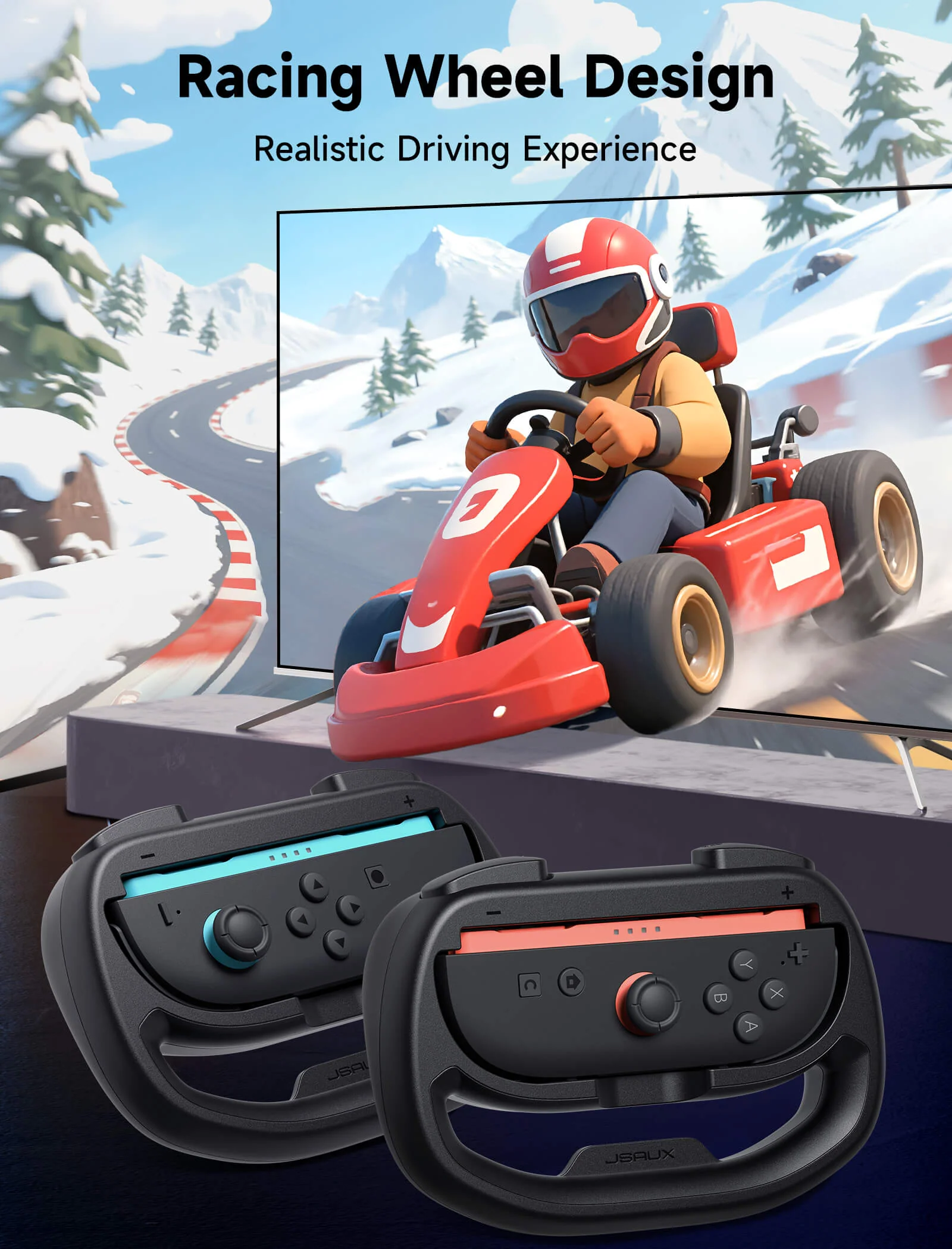 Racing Steering Wheel for Switch 2 - Image 5