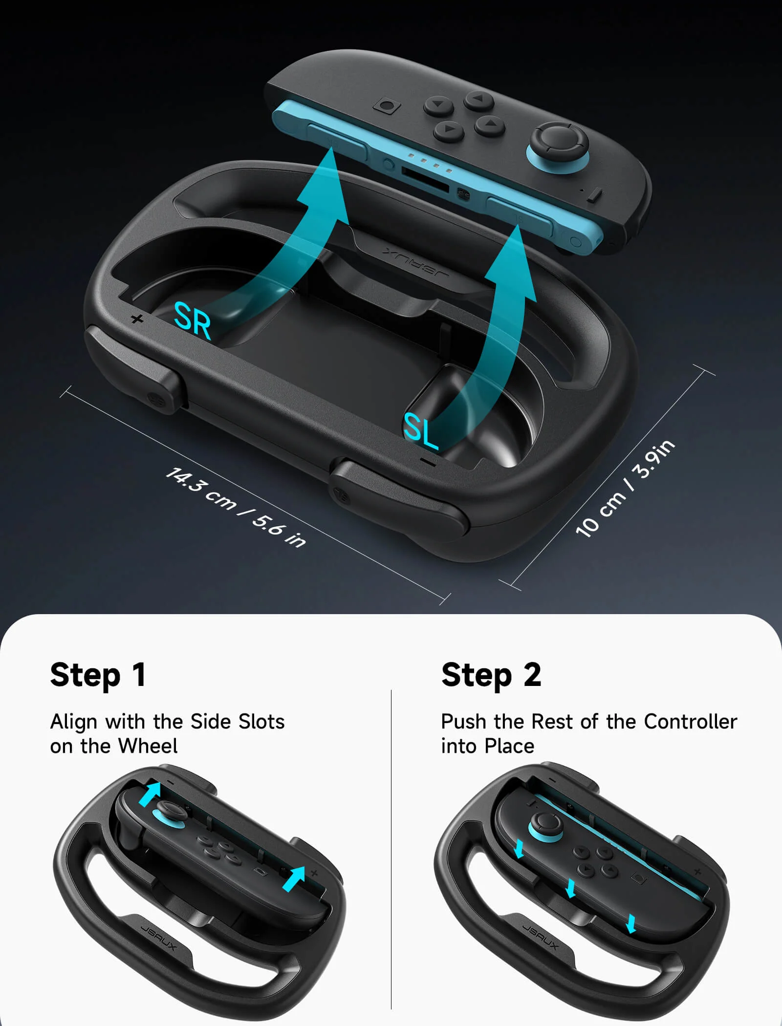 Racing Steering Wheel for Switch 2 - Image 7