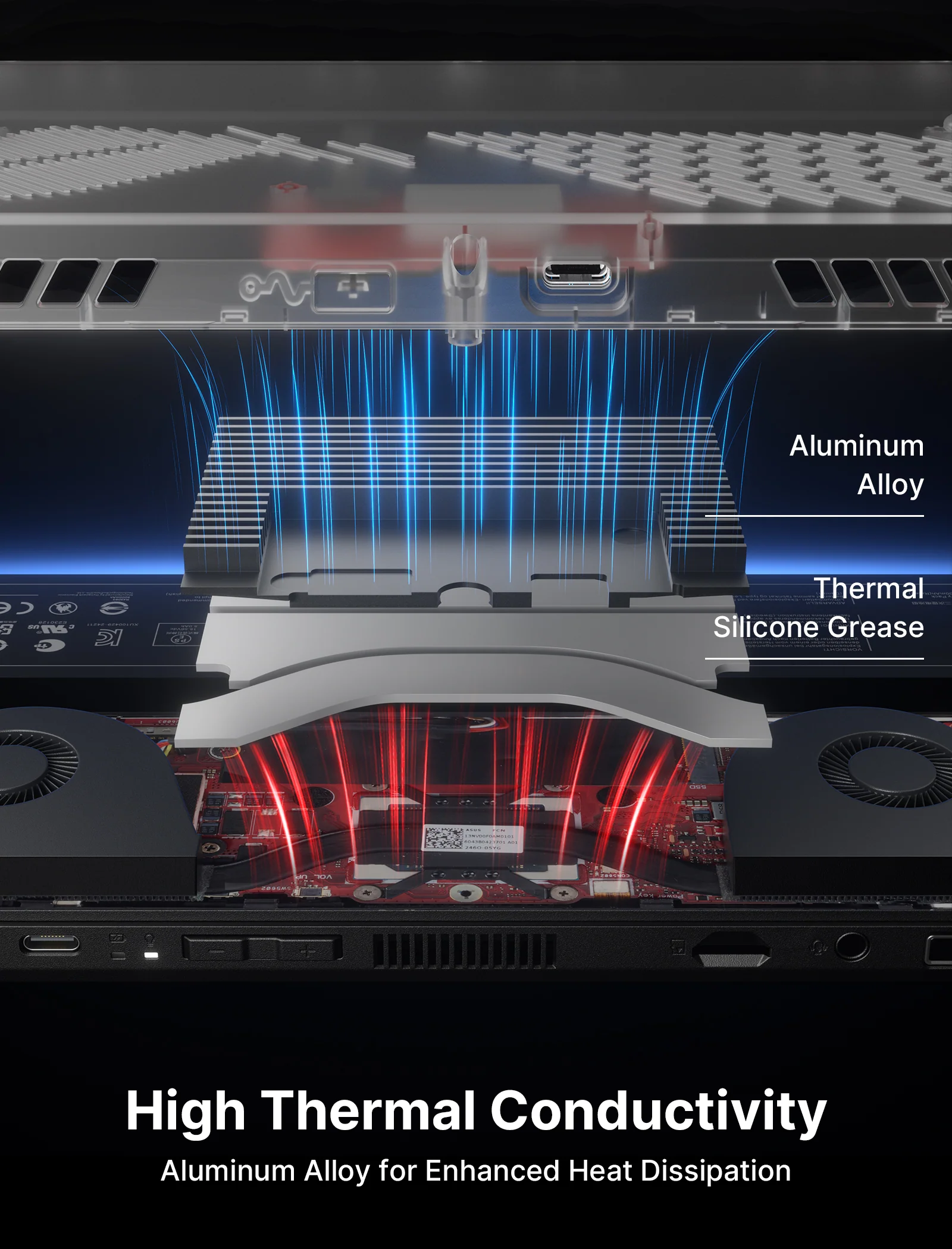 RGB Transparent Back Plate for ROG Ally X - Image 11