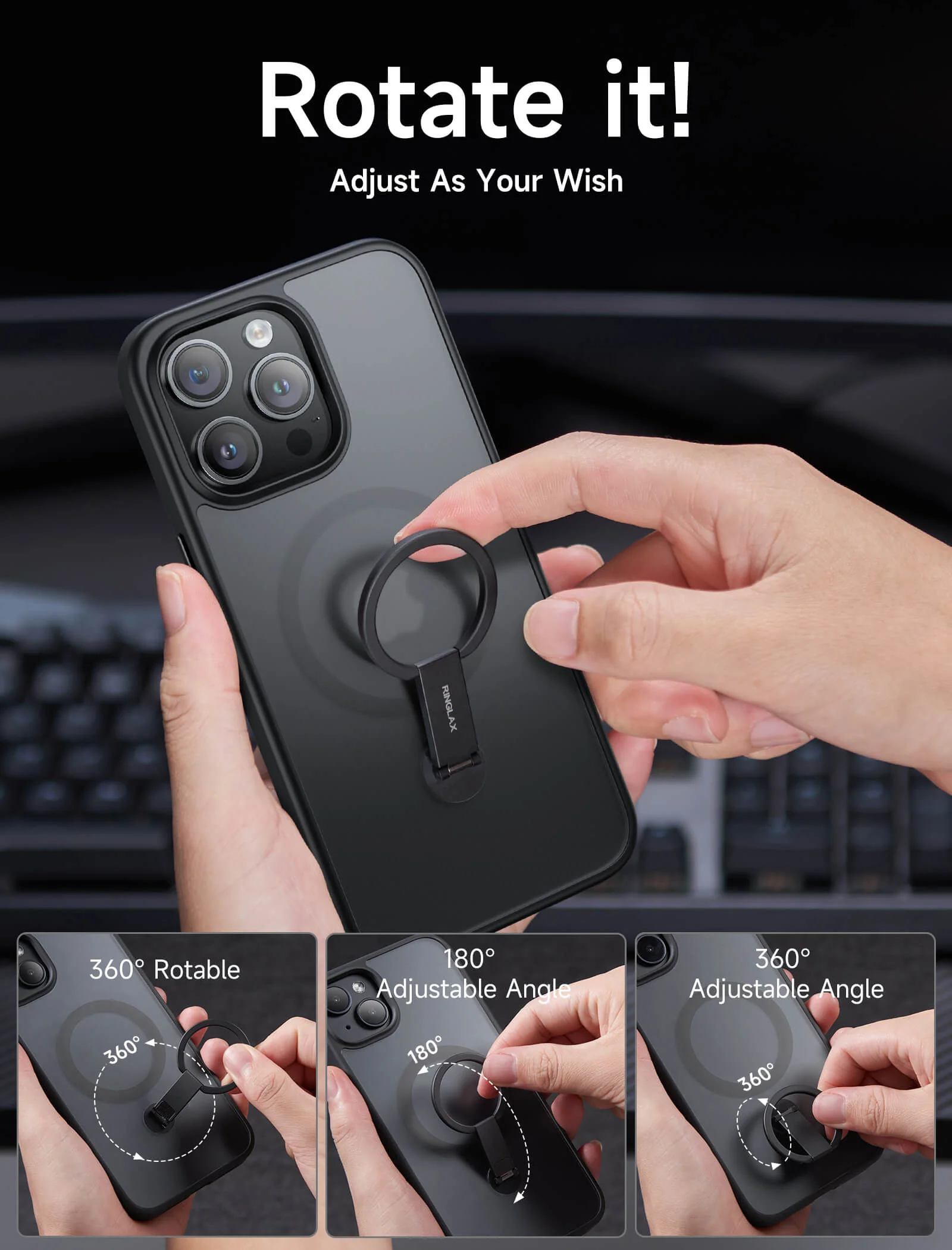 RingLax Case For iPhone 15 Series - Image 2