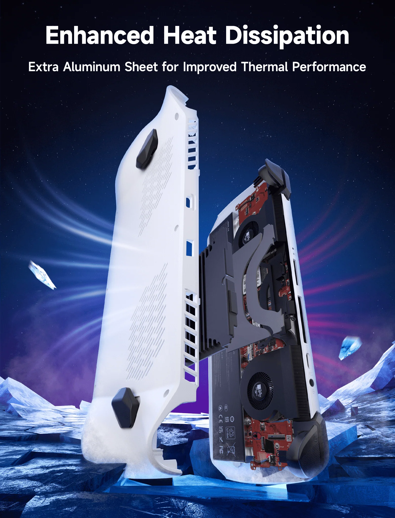 Battery & Thermal Upgrade Kit with Back Plate for ROG Ally - Image 4