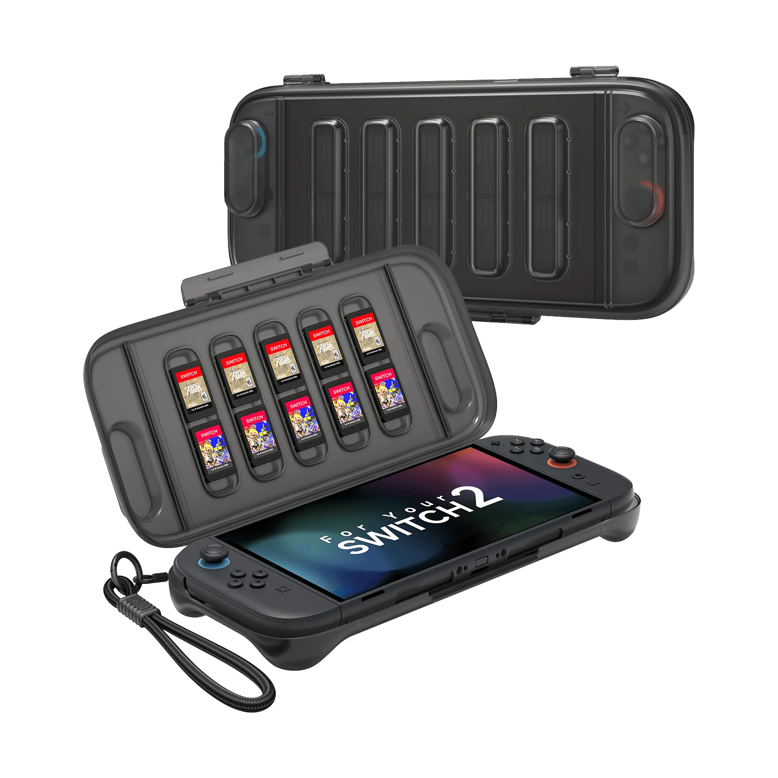 Shock-Absorbent Storage Case for Switch 2