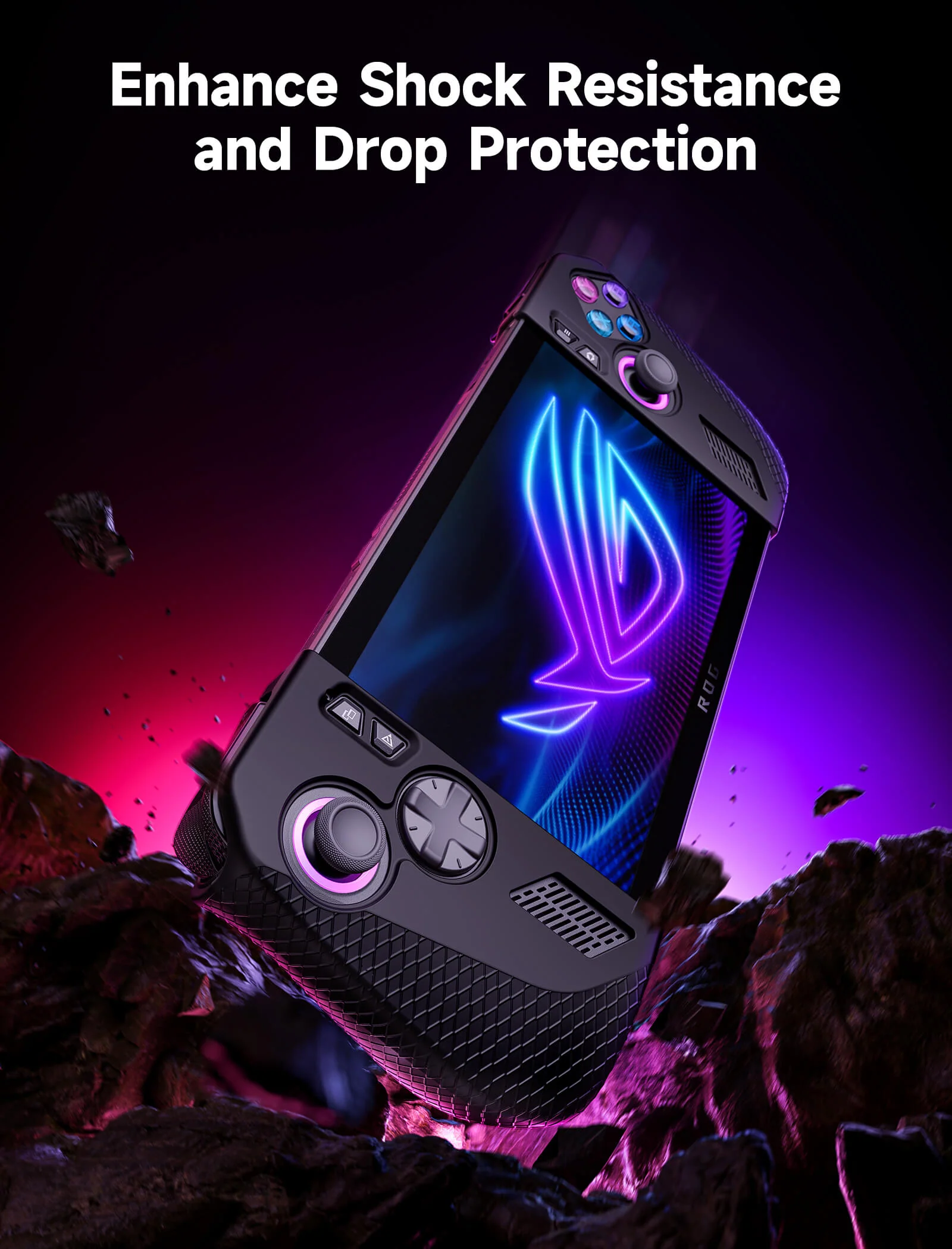 Silicone Grip Case Set for ROG Ally X - Image 5
