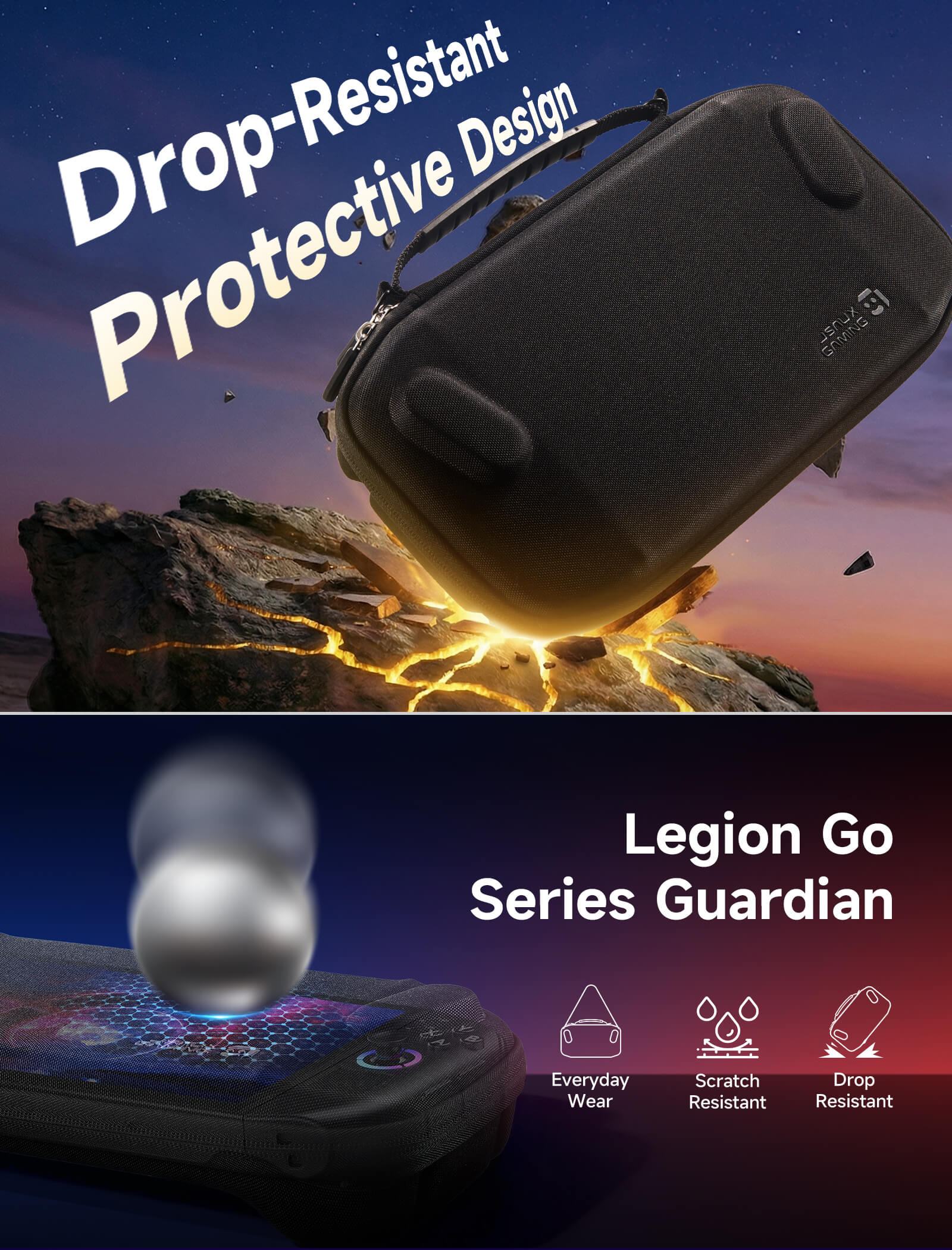 Slim Carrying Case for Legion Go & Go 2 - Image 4