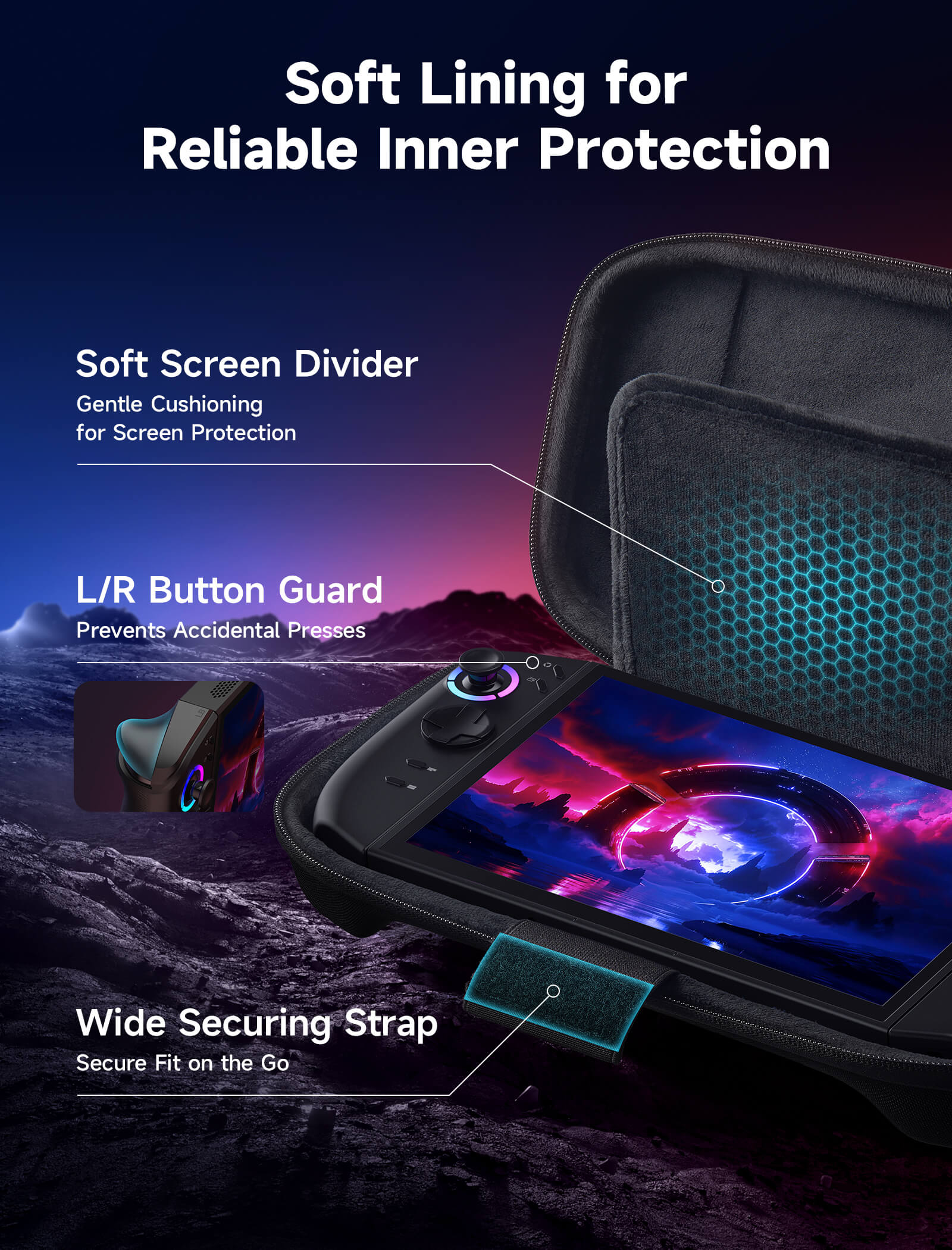 Slim Carrying Case for Legion Go & Go 2 - Image 6