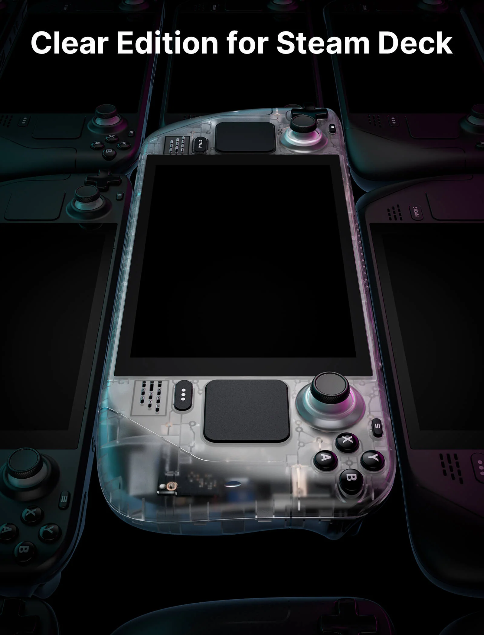Transparent Shell Series for Steam Deck LCD - Image 3