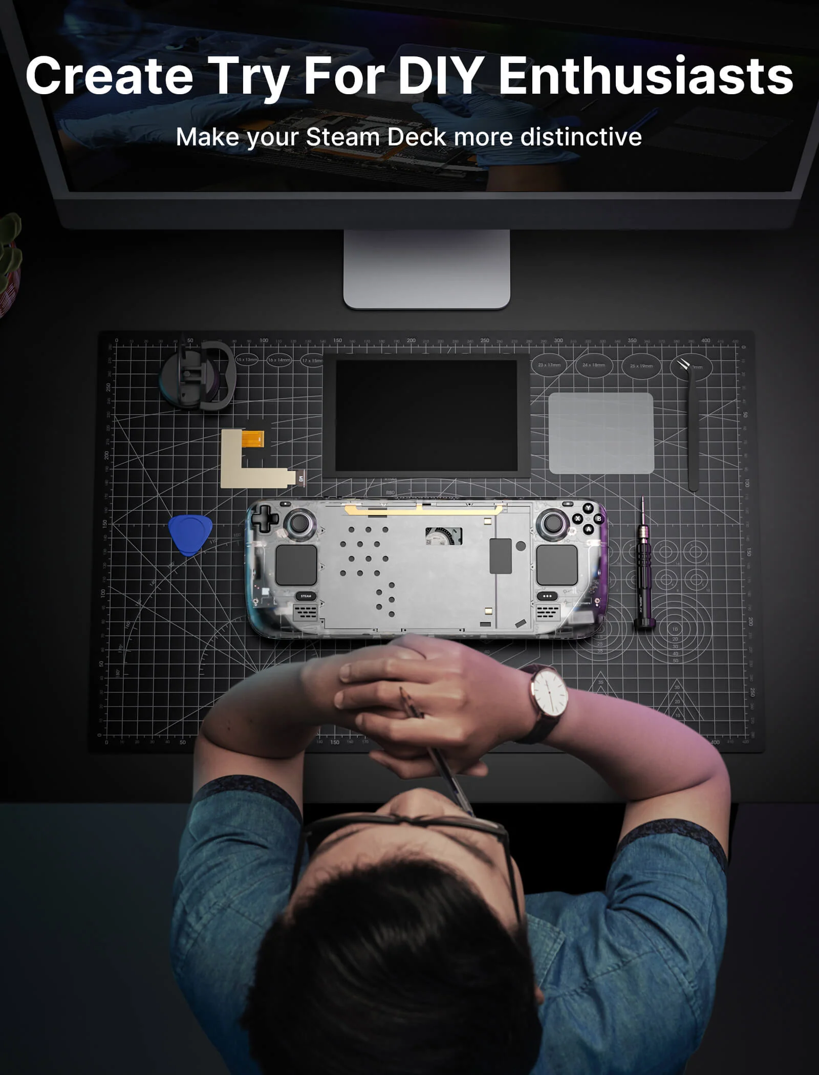 Transparent Shell Series for Steam Deck LCD - Image 6