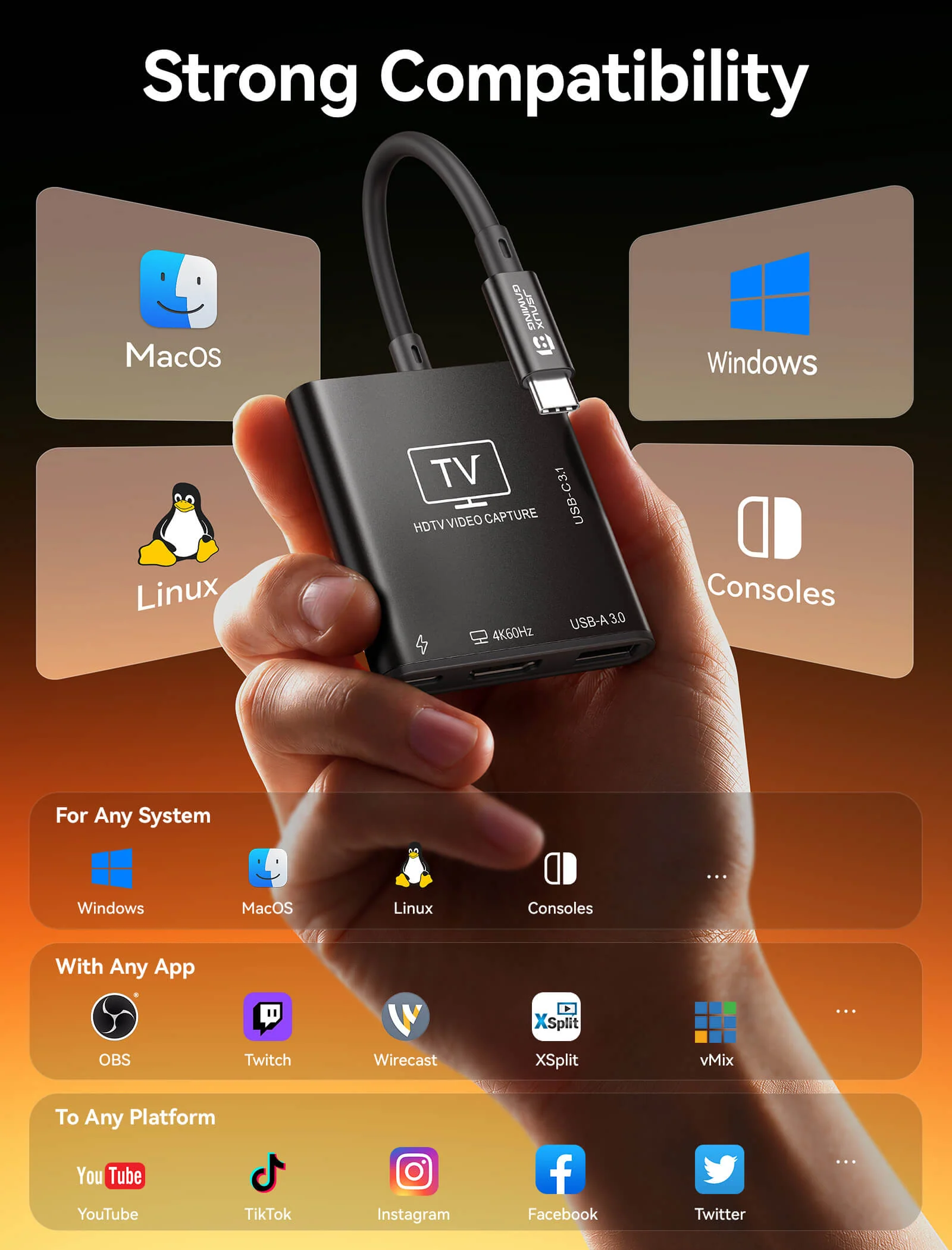 USB 3.0 HDMI Capture Card - Image 7