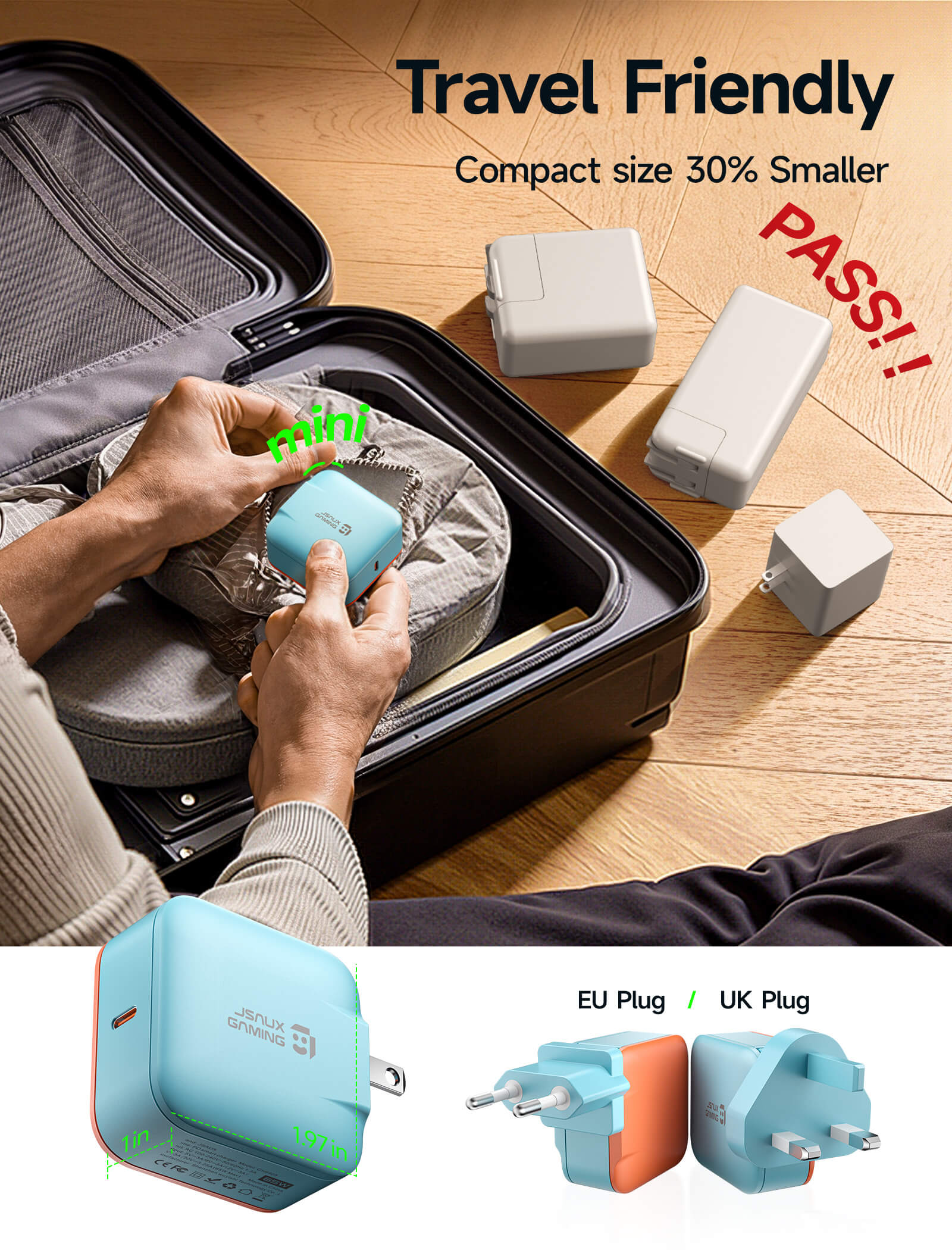 65W USB-C Foldable Charger - Image 13